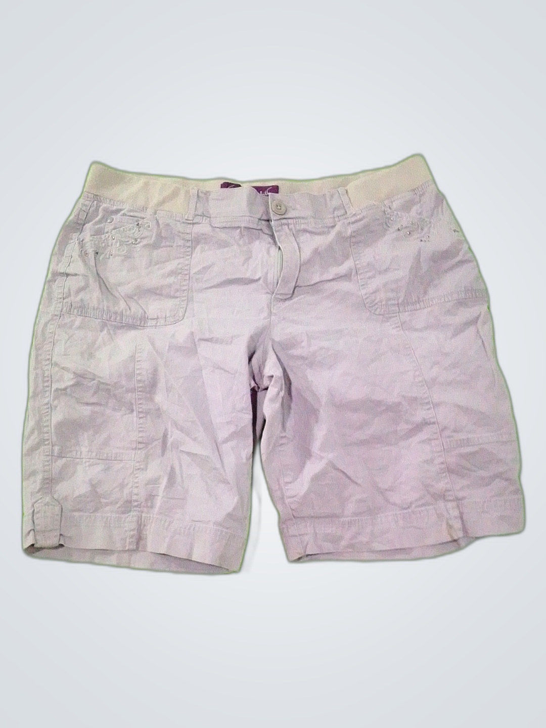 Shorts de algodón Gloria Vanderbilt