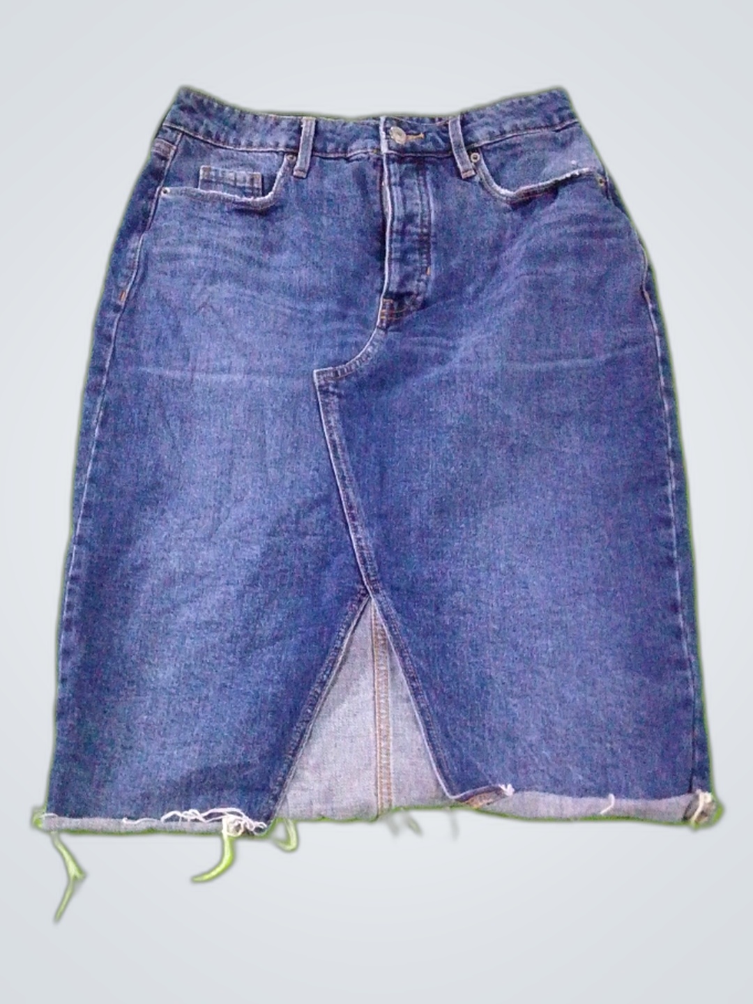 Falda de mezclilla mini Old Navy