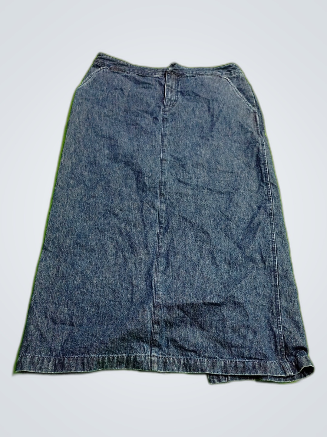 Falda corta de mezclilla Edith Bauer