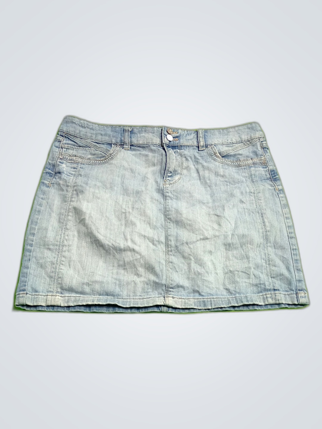 Falda de mezclilla