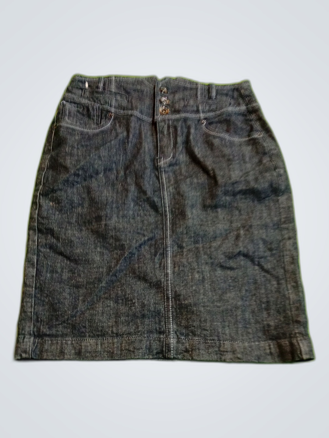 YMI Denim Mini Skirt