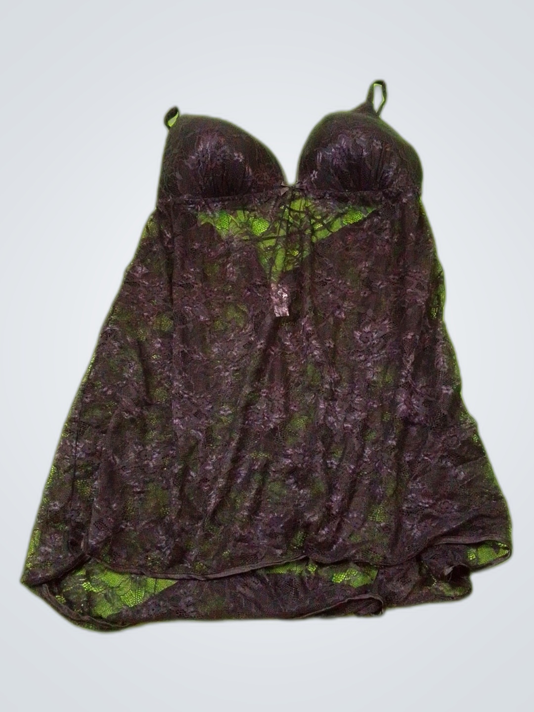 Black Lace Slip Dress