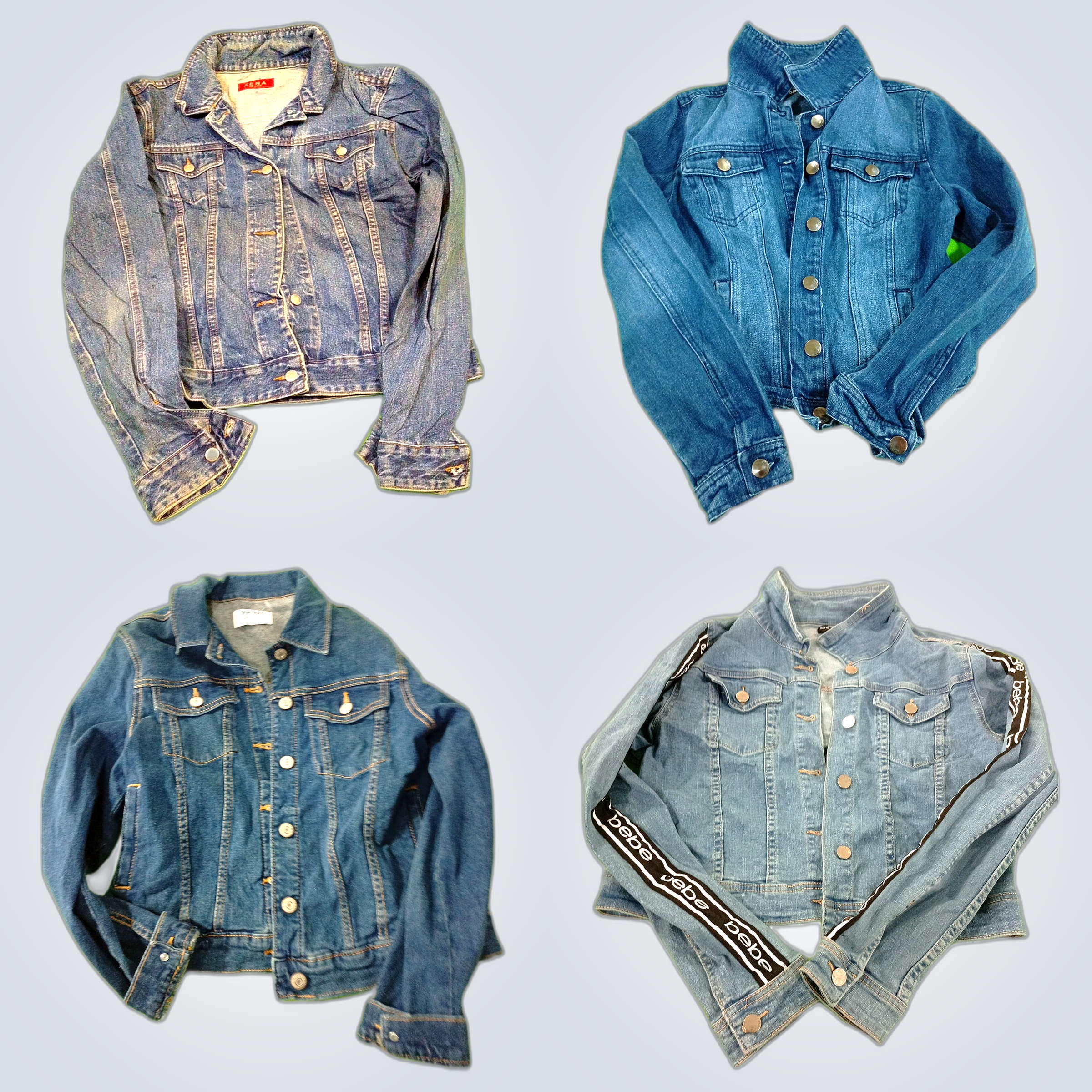 Pacchetti di giacche in denim