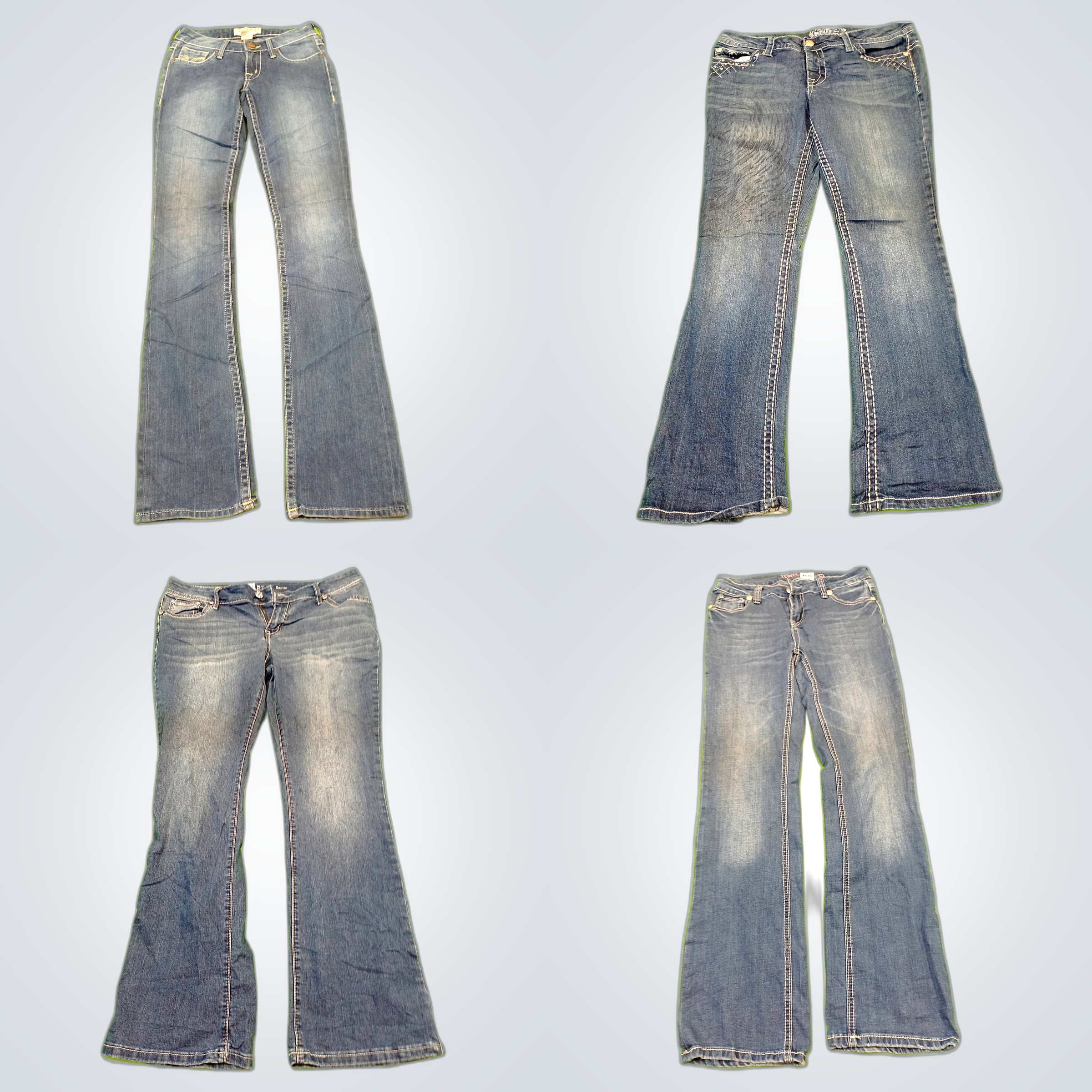 Jeans bootcut et évasés à 5 paires