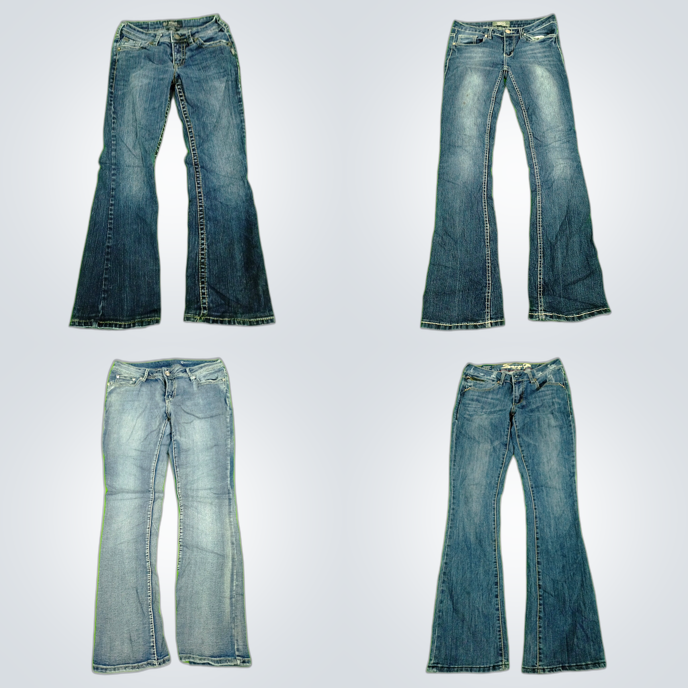 Y2K Flare Jean Bundle