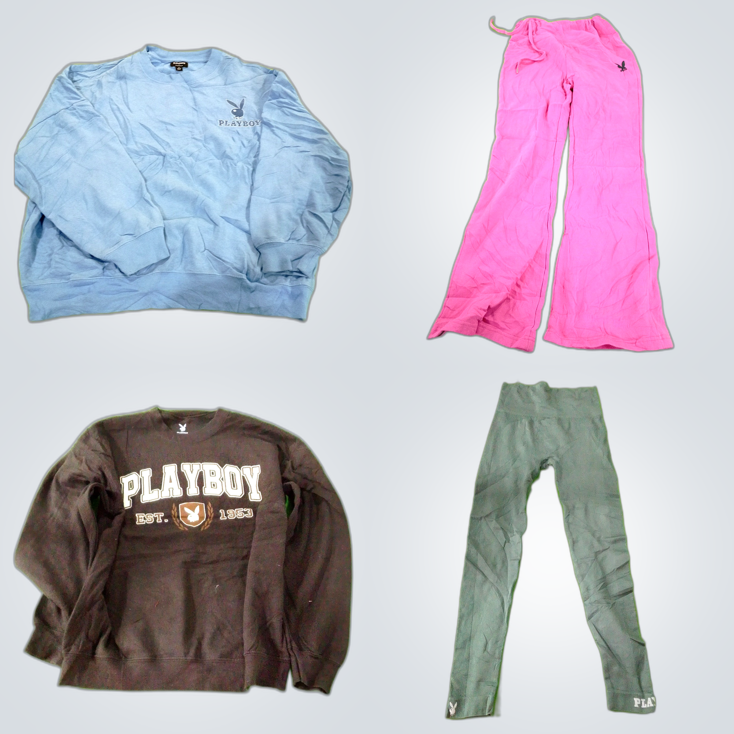 Pulls ras du cou Playboy Y2K