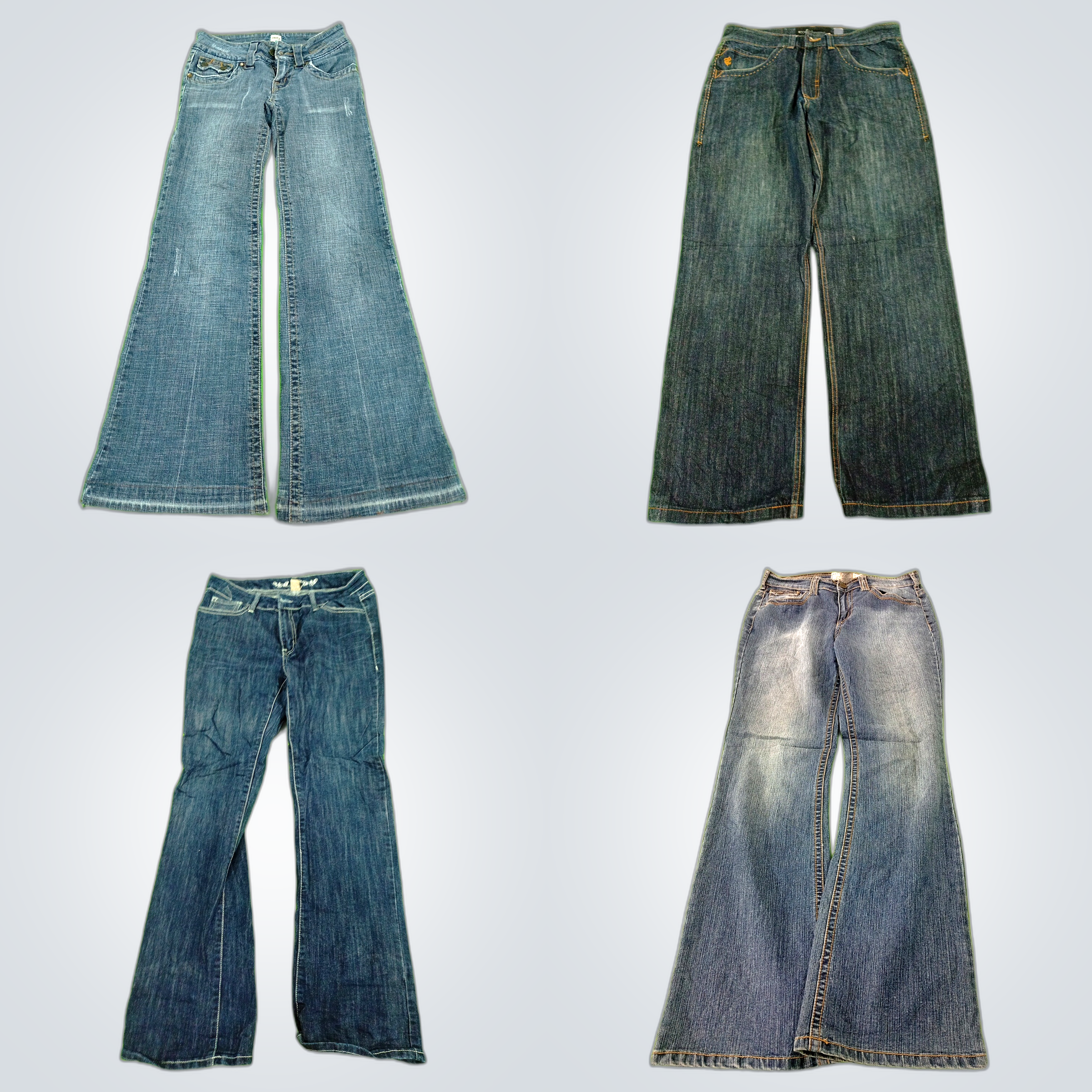 Pacchetto di Jeans Bootcut Y2K