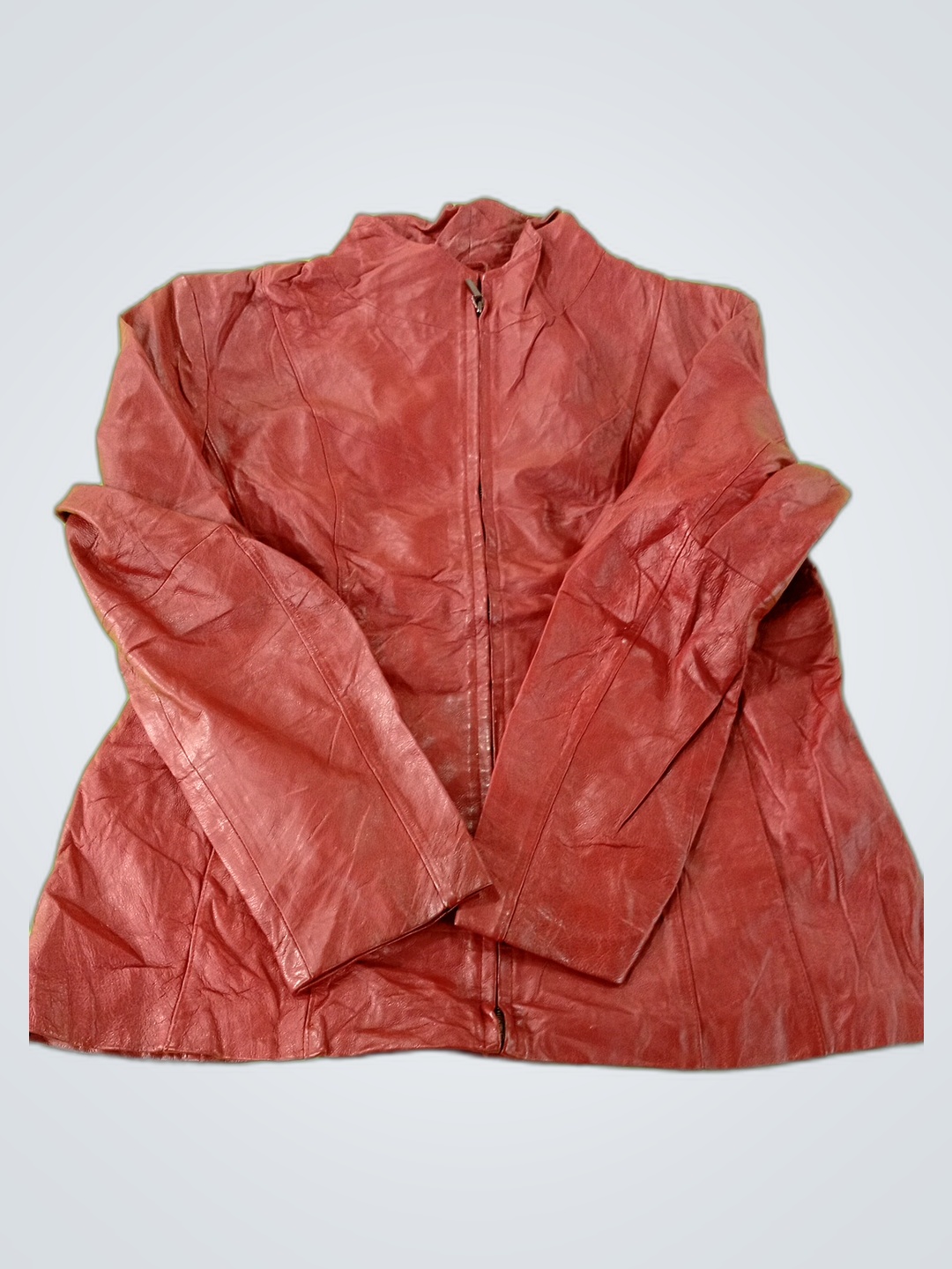 East5th Red Leather Jacket