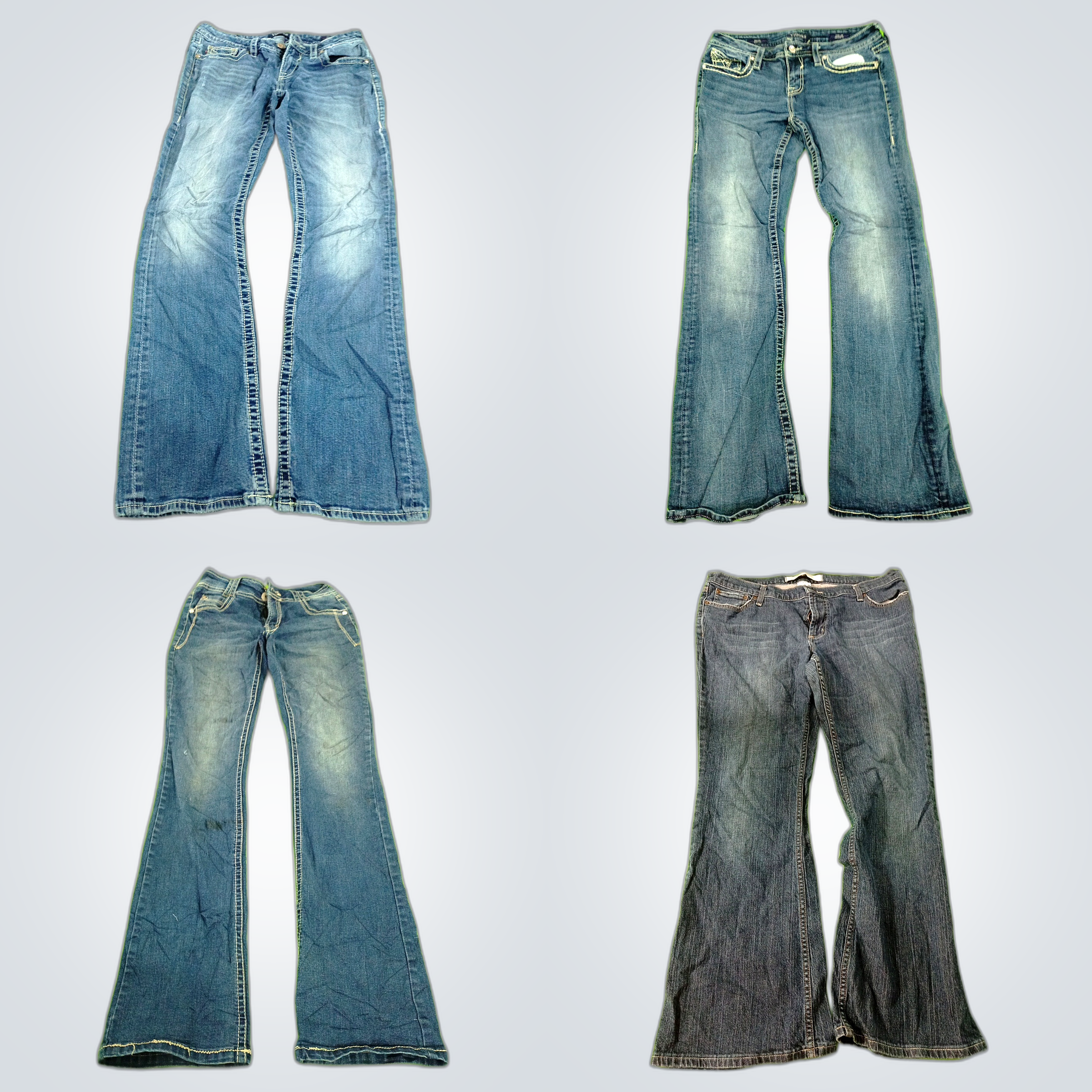 Pacchetto di Jeans Bootcut Y2K