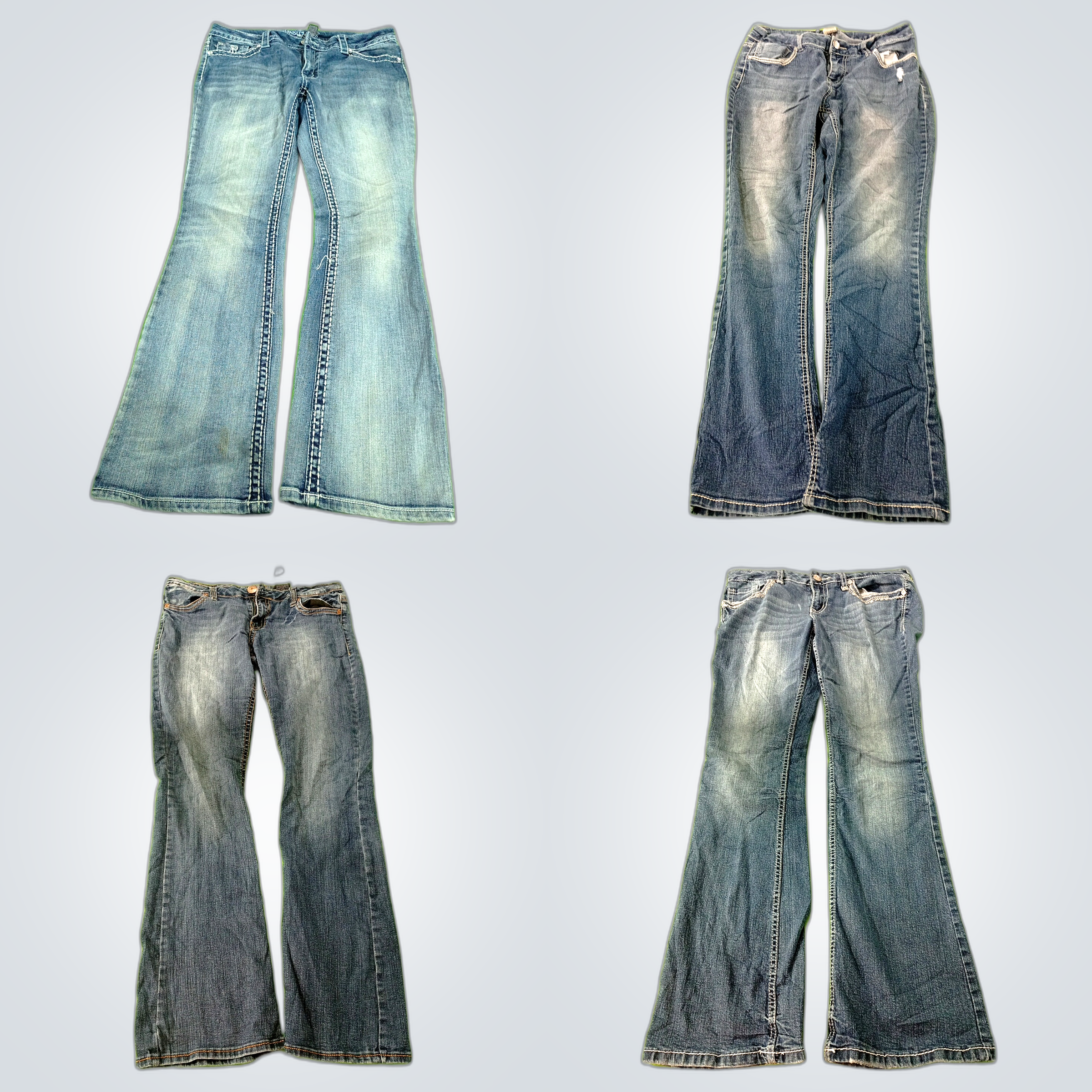 Ensemble de jeans bootcut Y2K