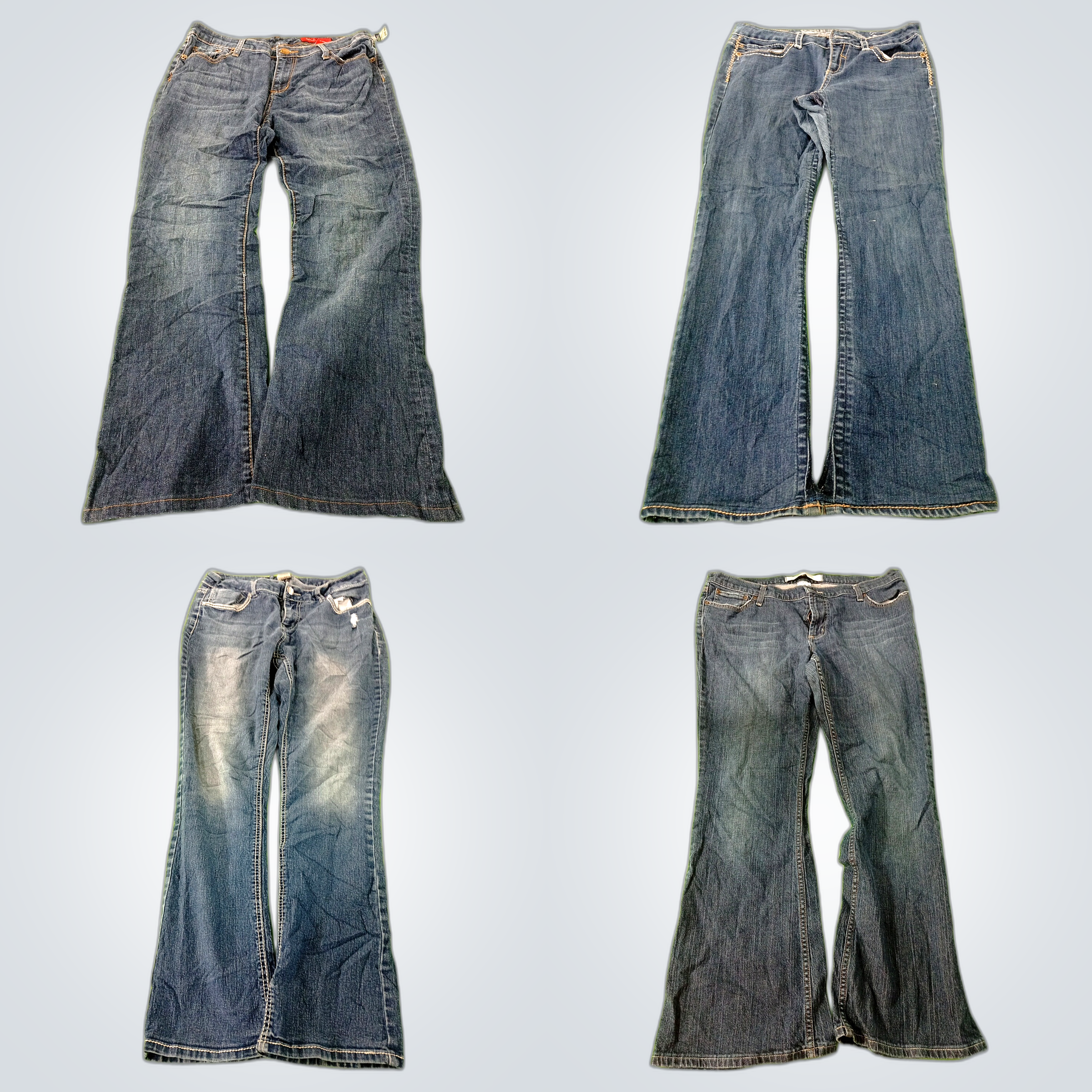 Pack de jeans bootcut Y2K