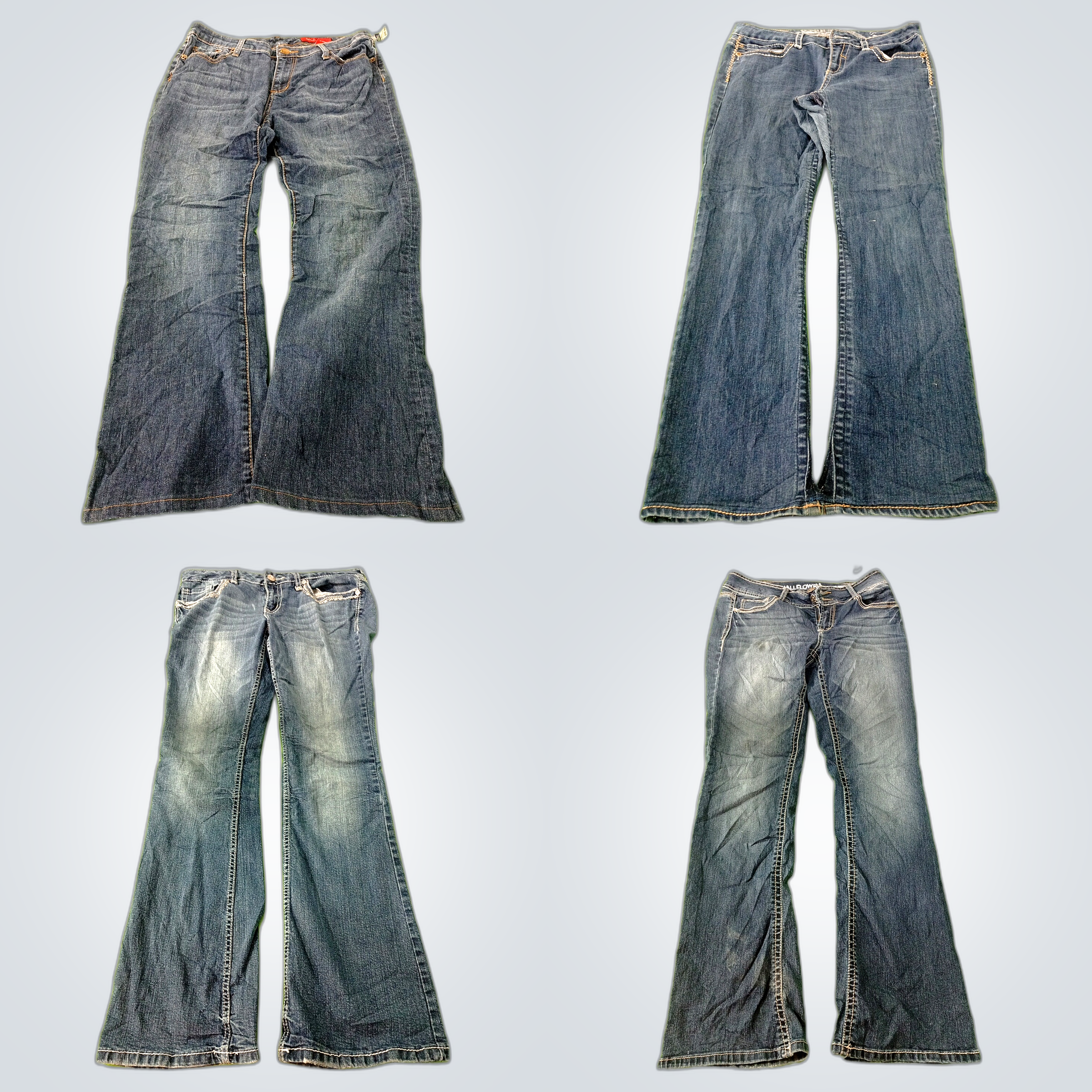 Ensemble de jeans flare Y2K