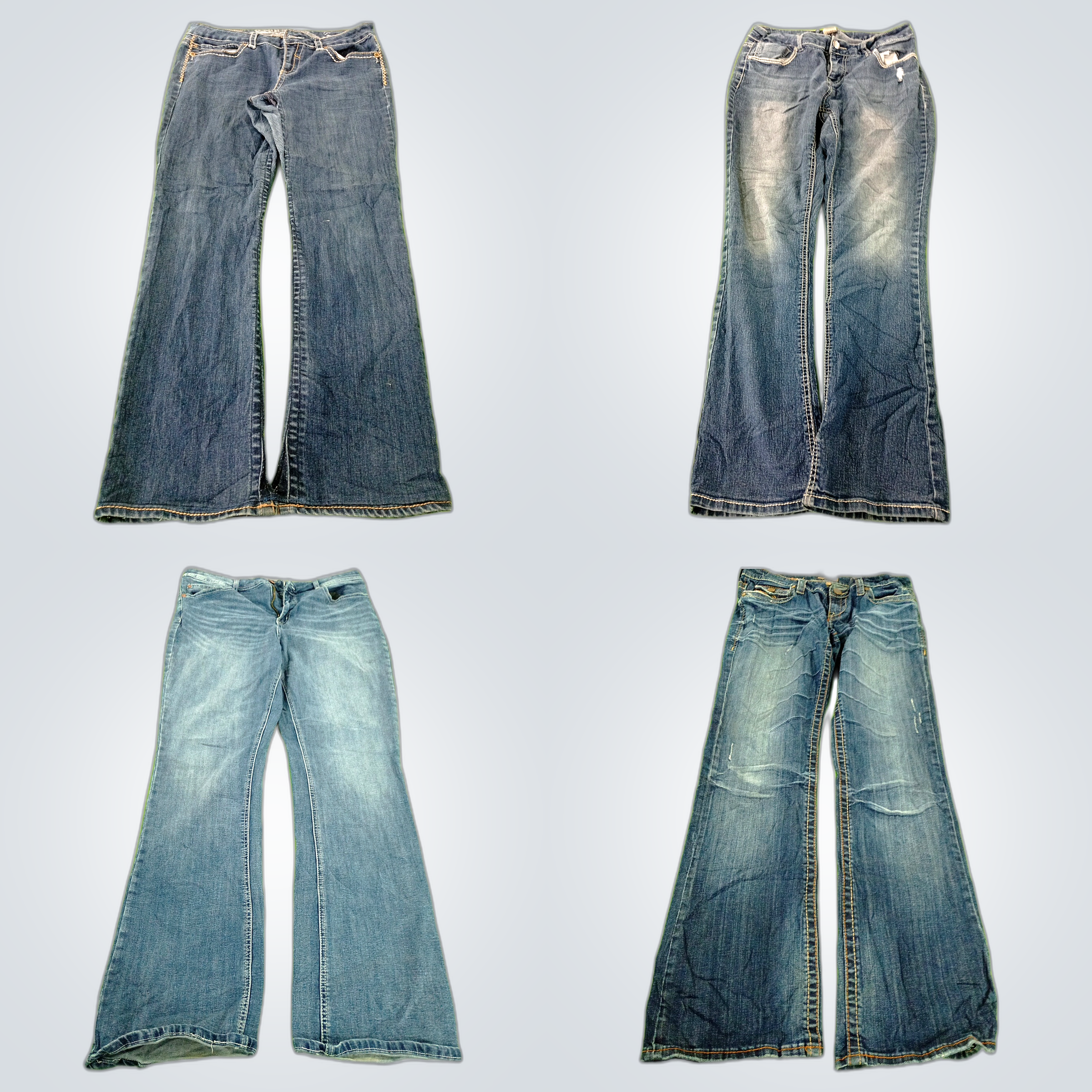 Y2K Flare Bootcut Jeans