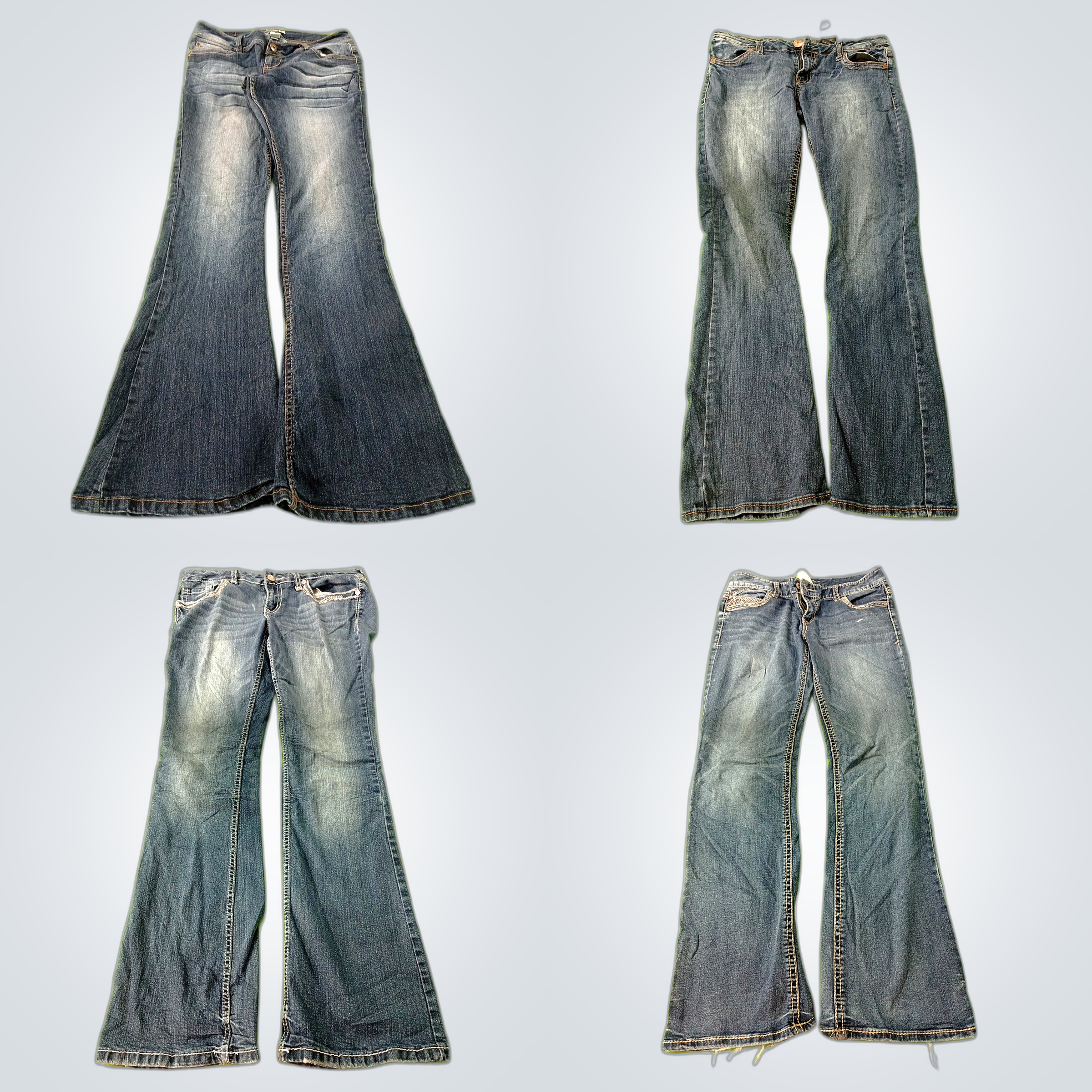 Y2K Flare Bootcut Jeans