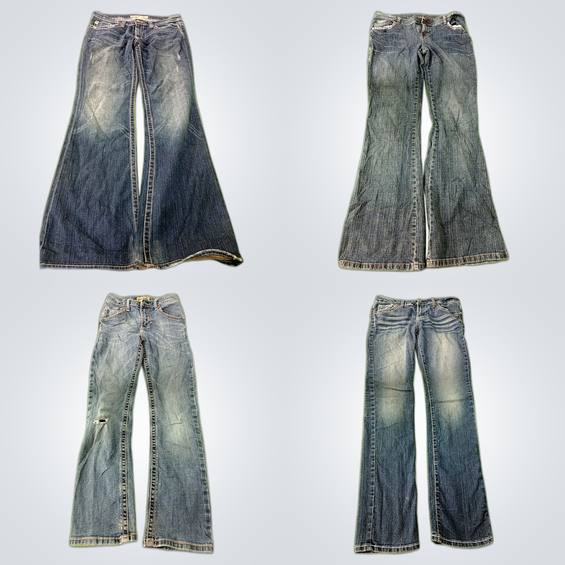 Ensemble de jeans bootcut Y2K