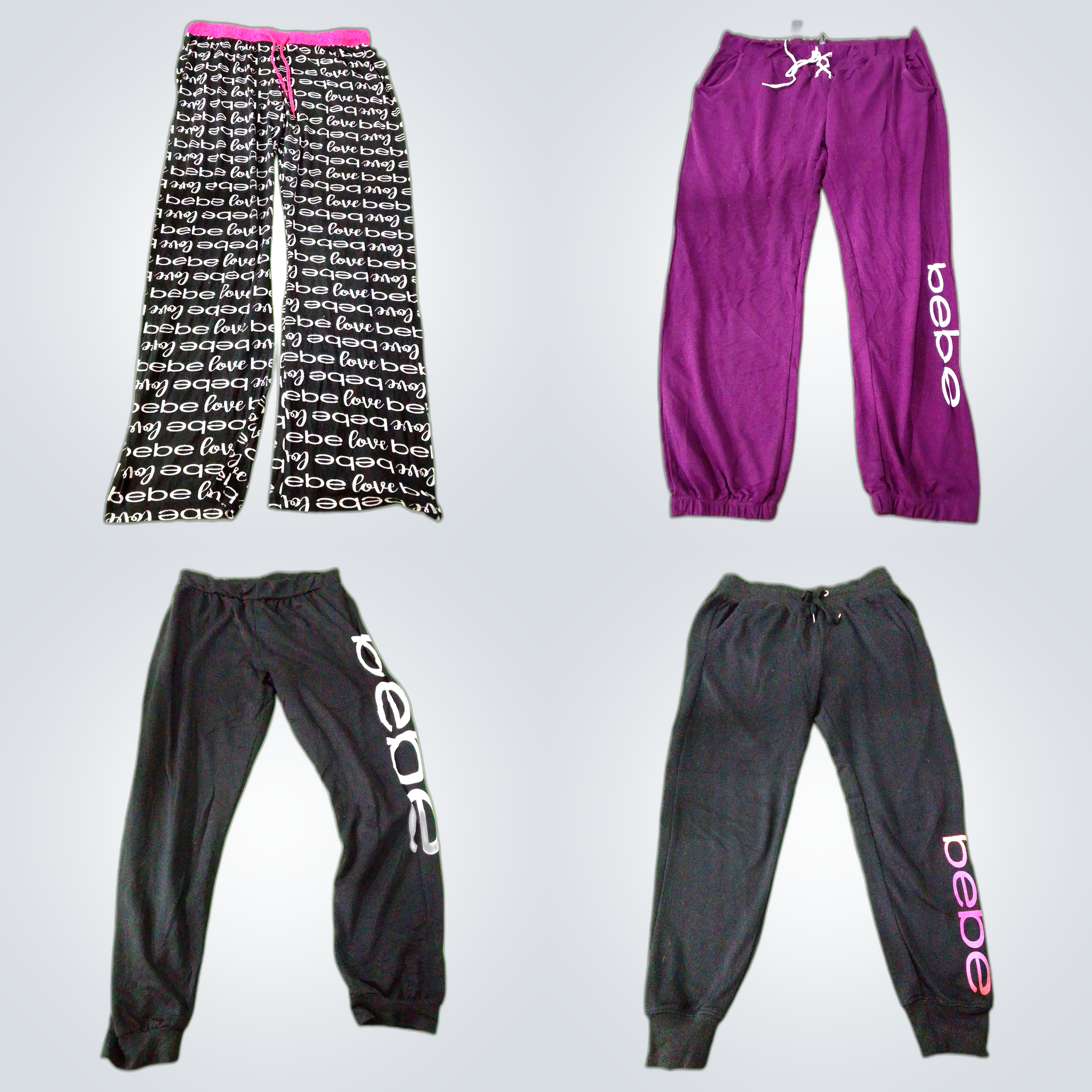Bebe Sweatpant Pant Bundle