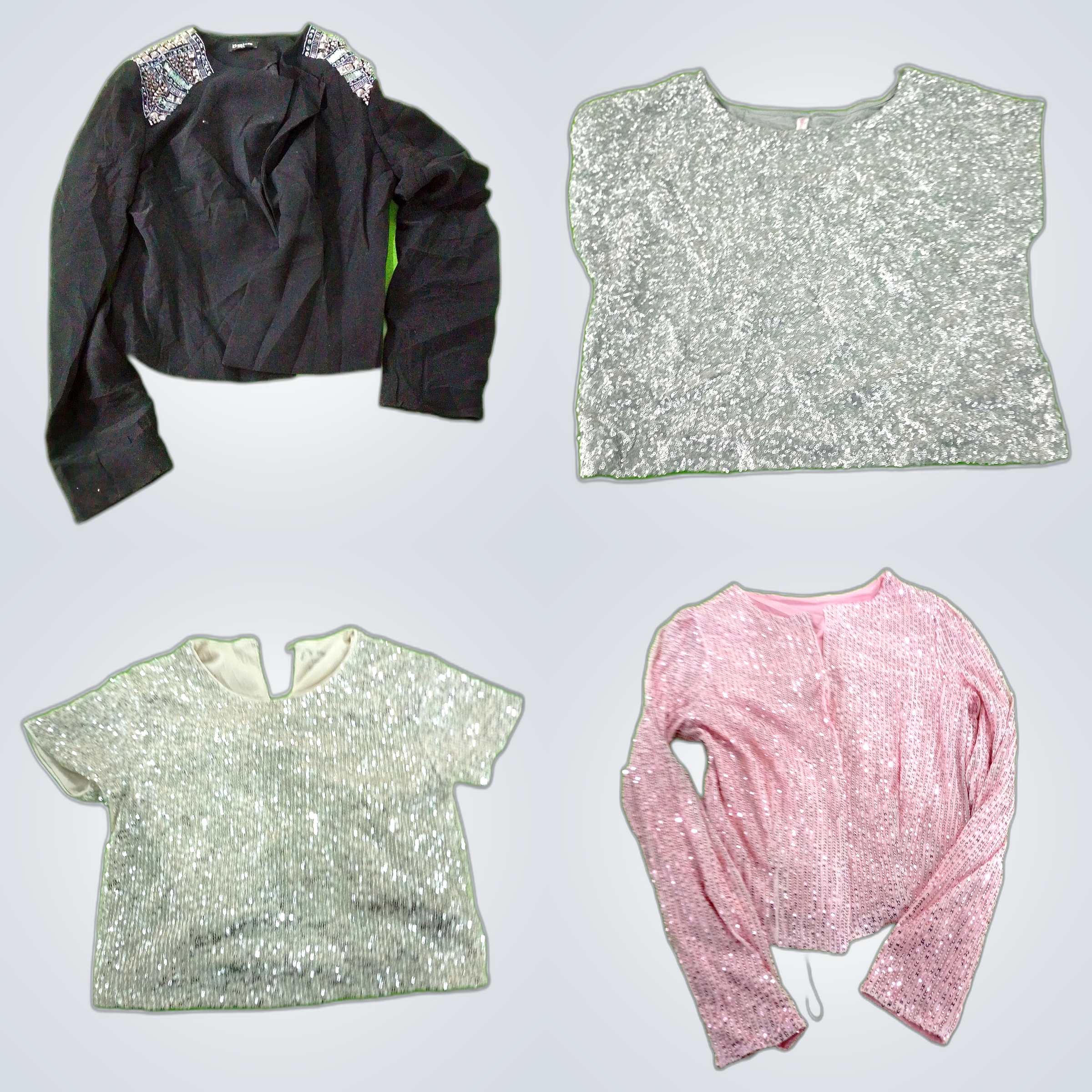 Sequined Blouse Bundle: bebe, Xhilaration & More S..