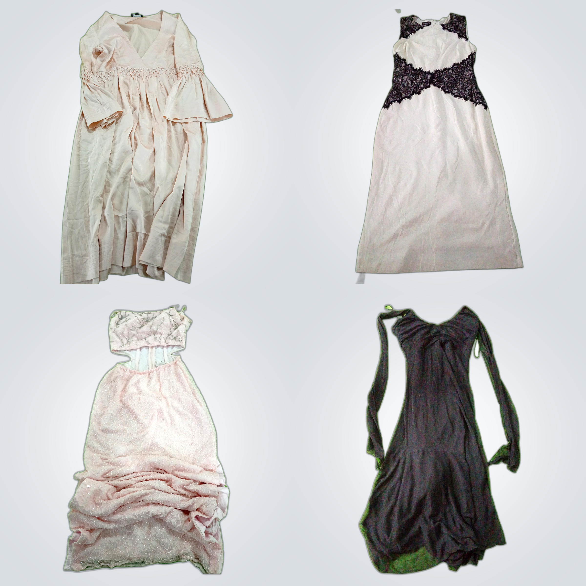 Zara & More Women's Dress Bundle 5pcs Mix Lace Seq..