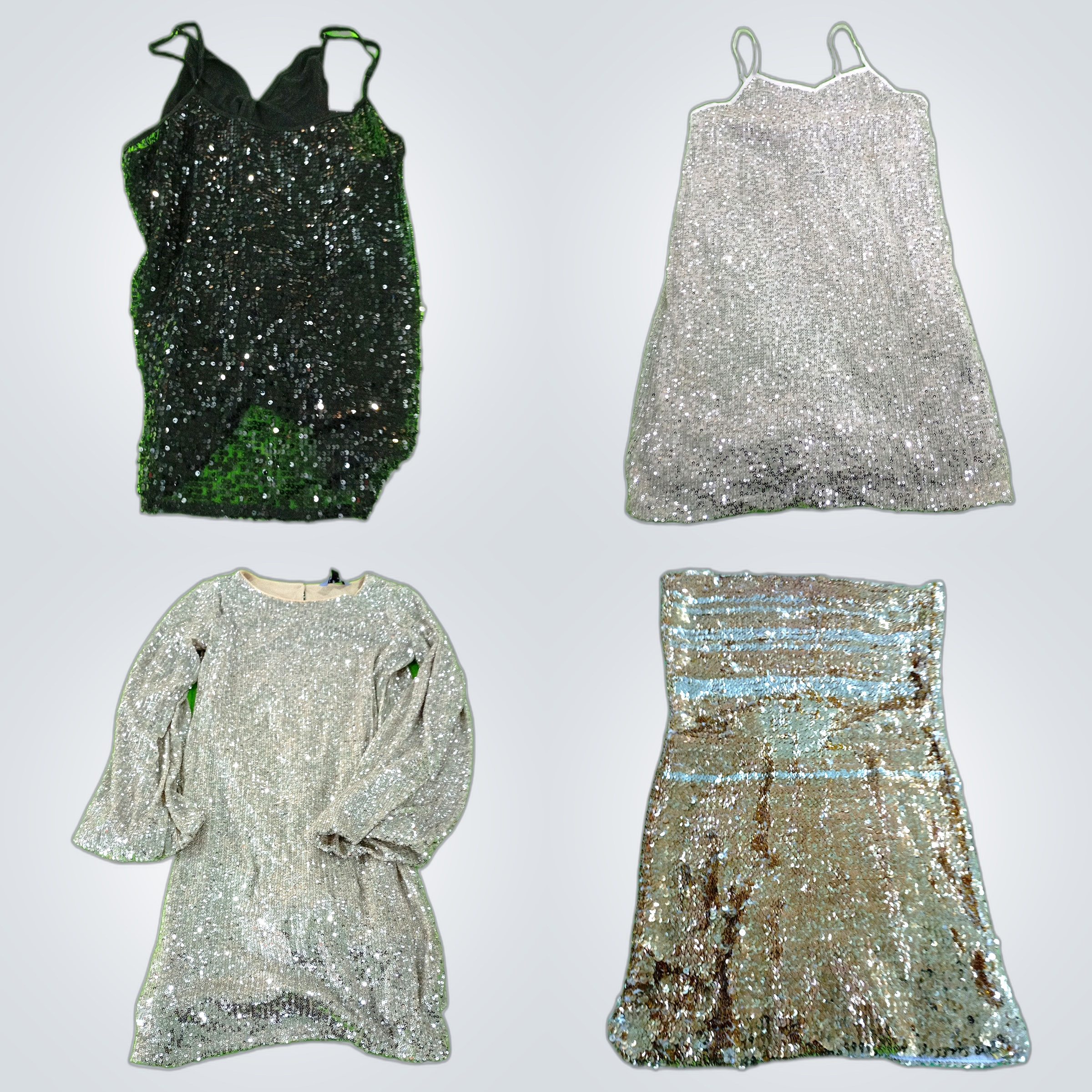 Bebe & More Insieme di Abiti di Paillettes - Colle..