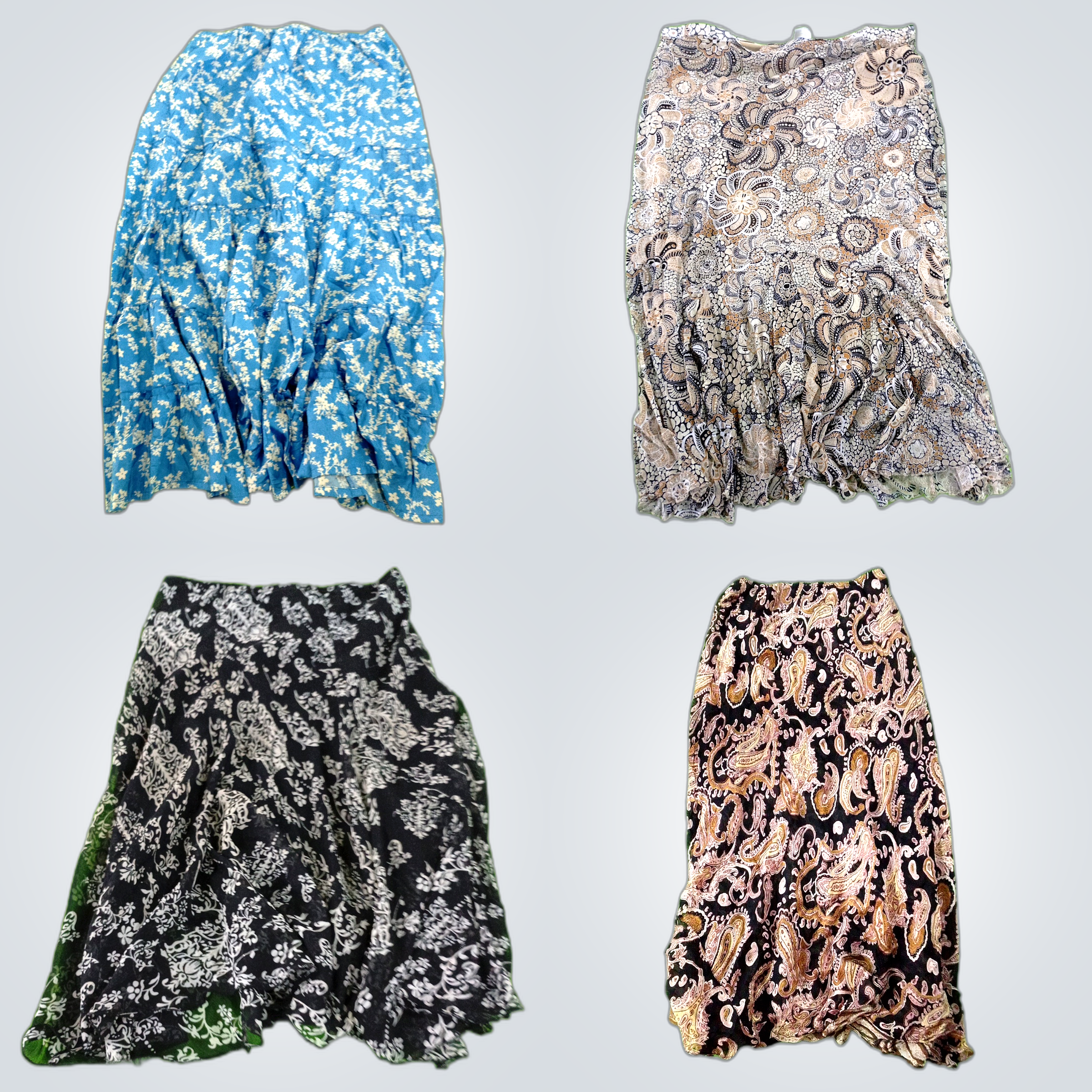 Maxi Skirt Bundle - Floral Prints from Top Brands