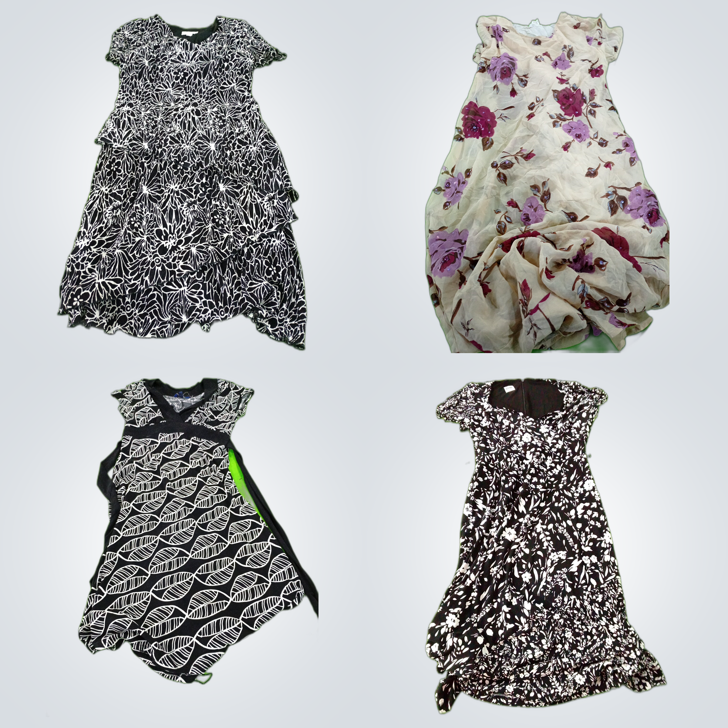 Dressbarn & More Floral Dress Bundle 5 Pc Women's ..