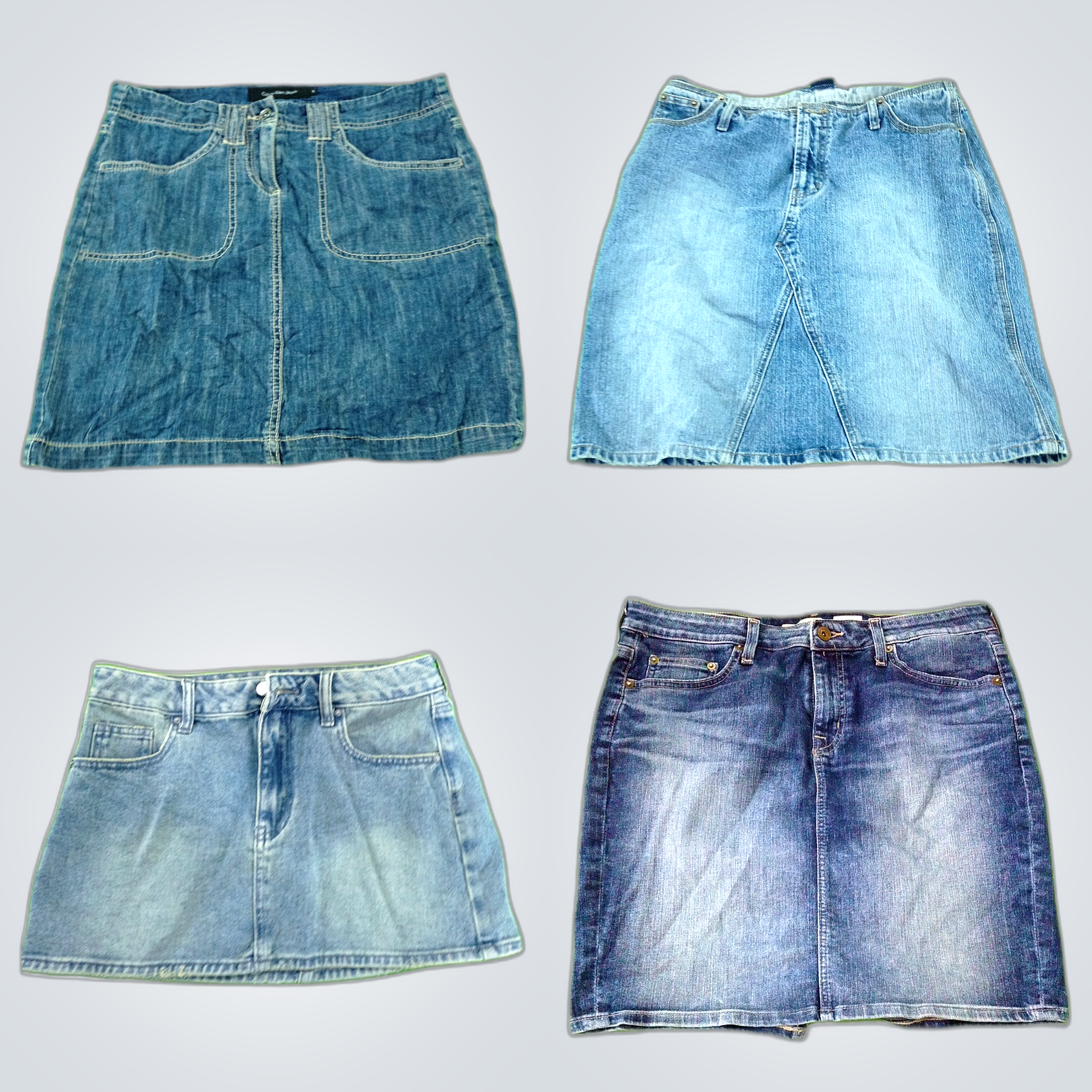 Ensembles de jupes en denim