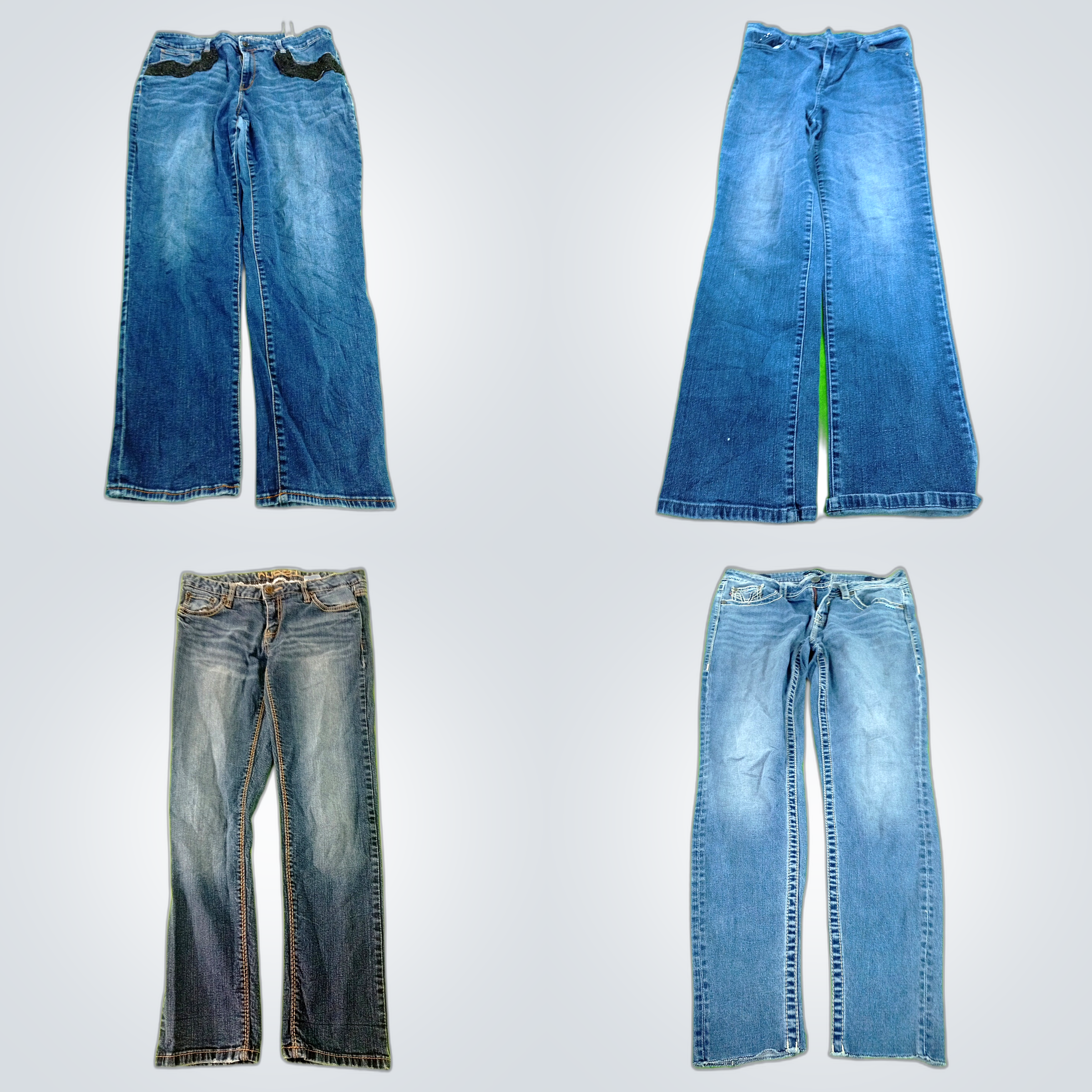 Ensembles de jeans en denim