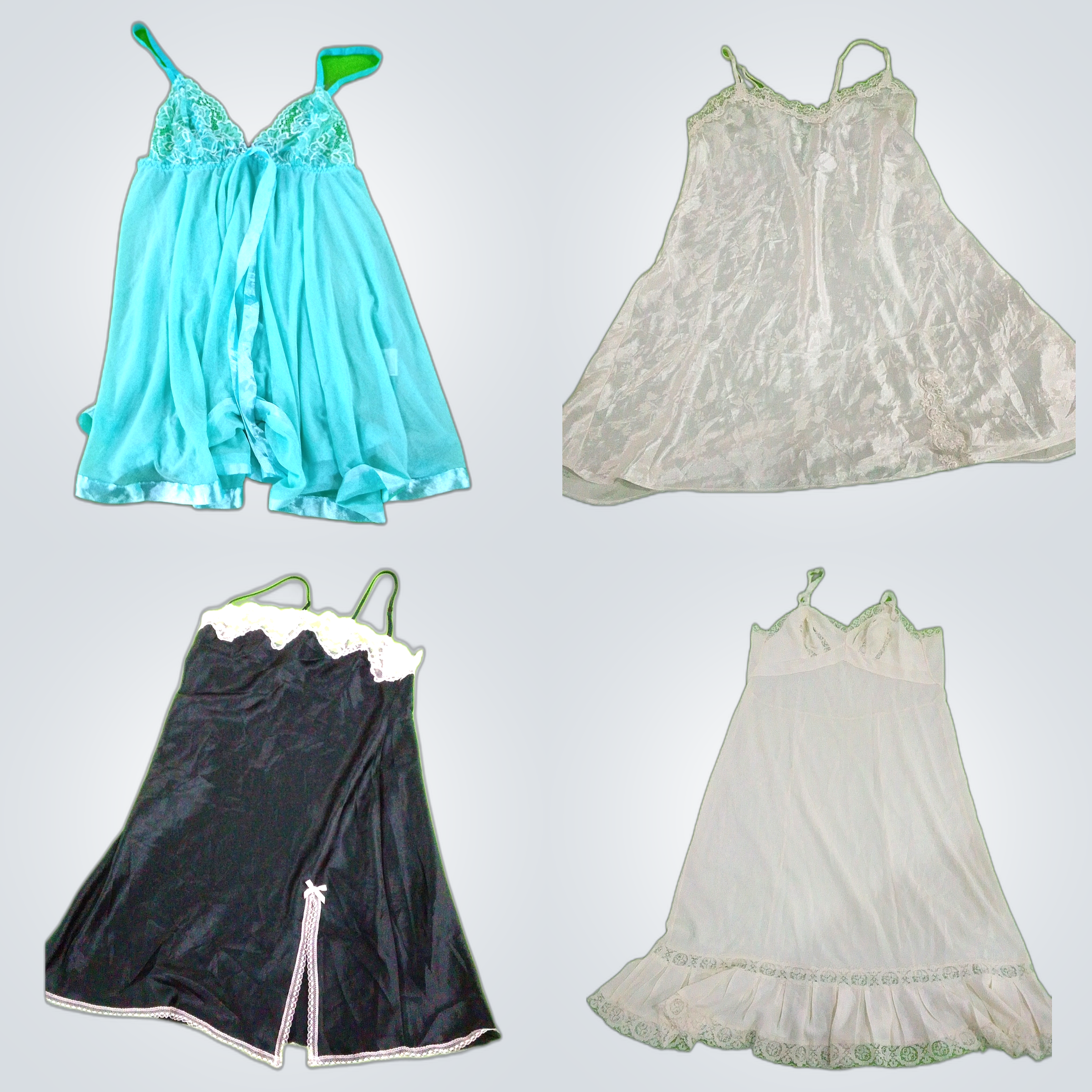 Y2k Lace Trim chemis