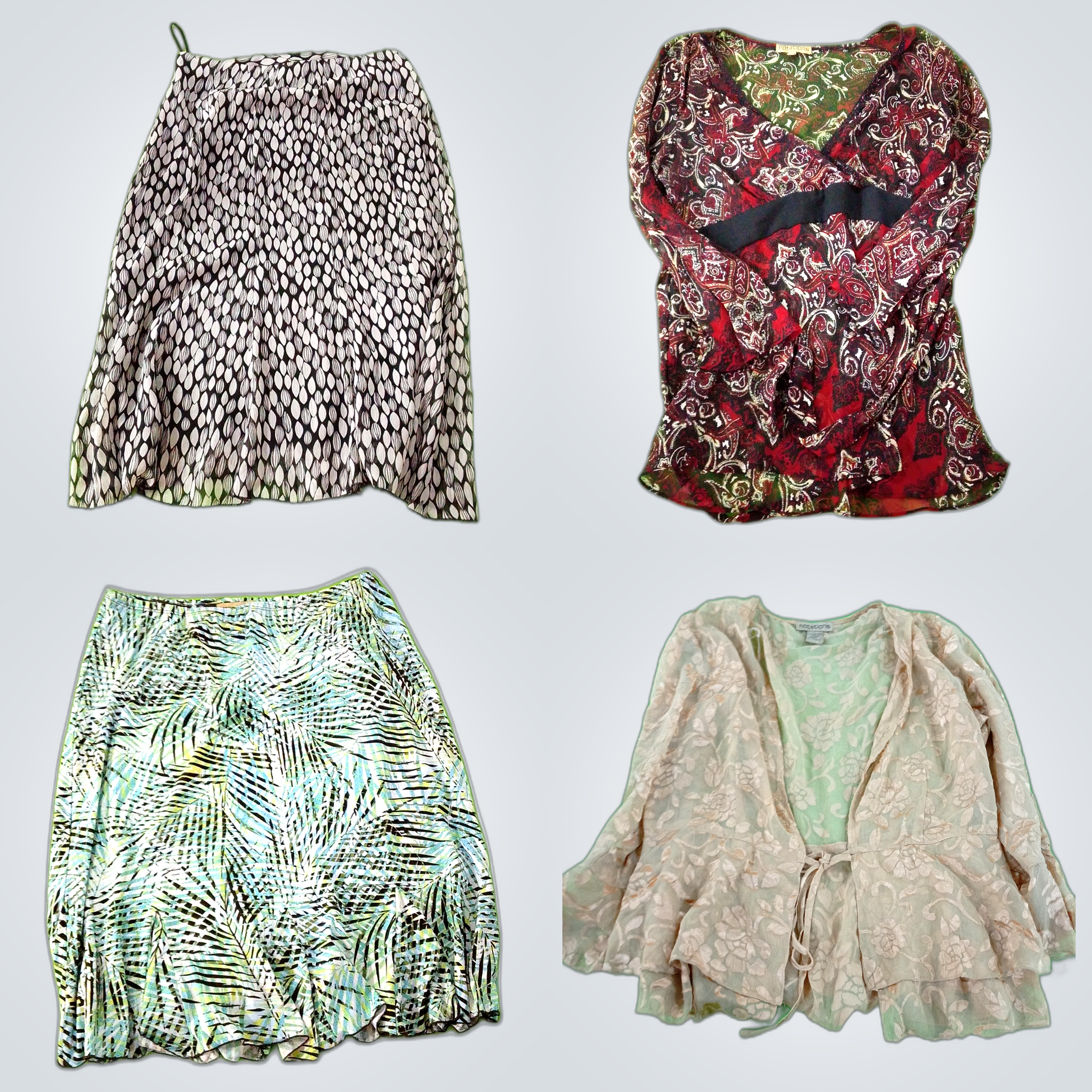 Notations Y2K Blouses Bundle