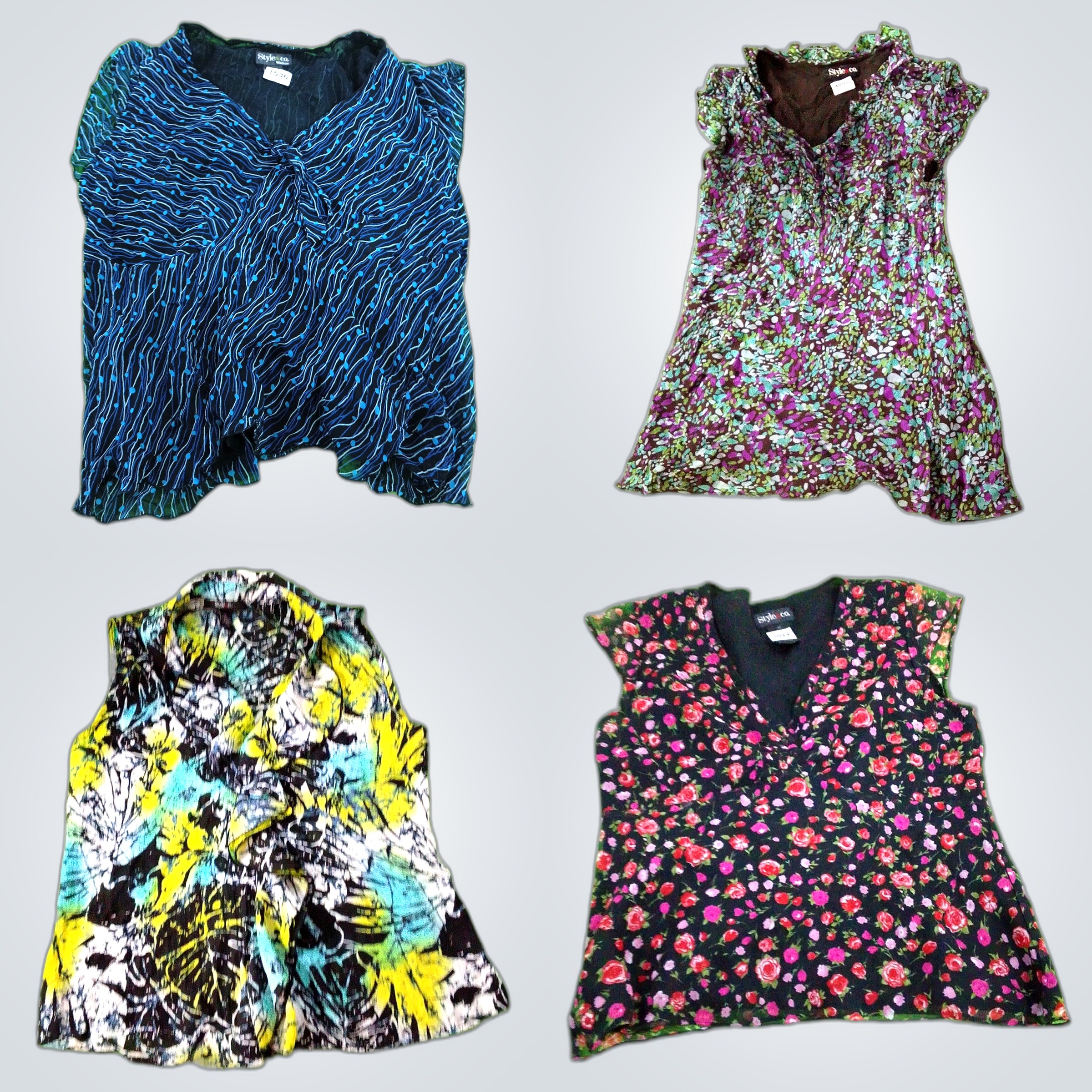 Y2K Style Blouses Bundle