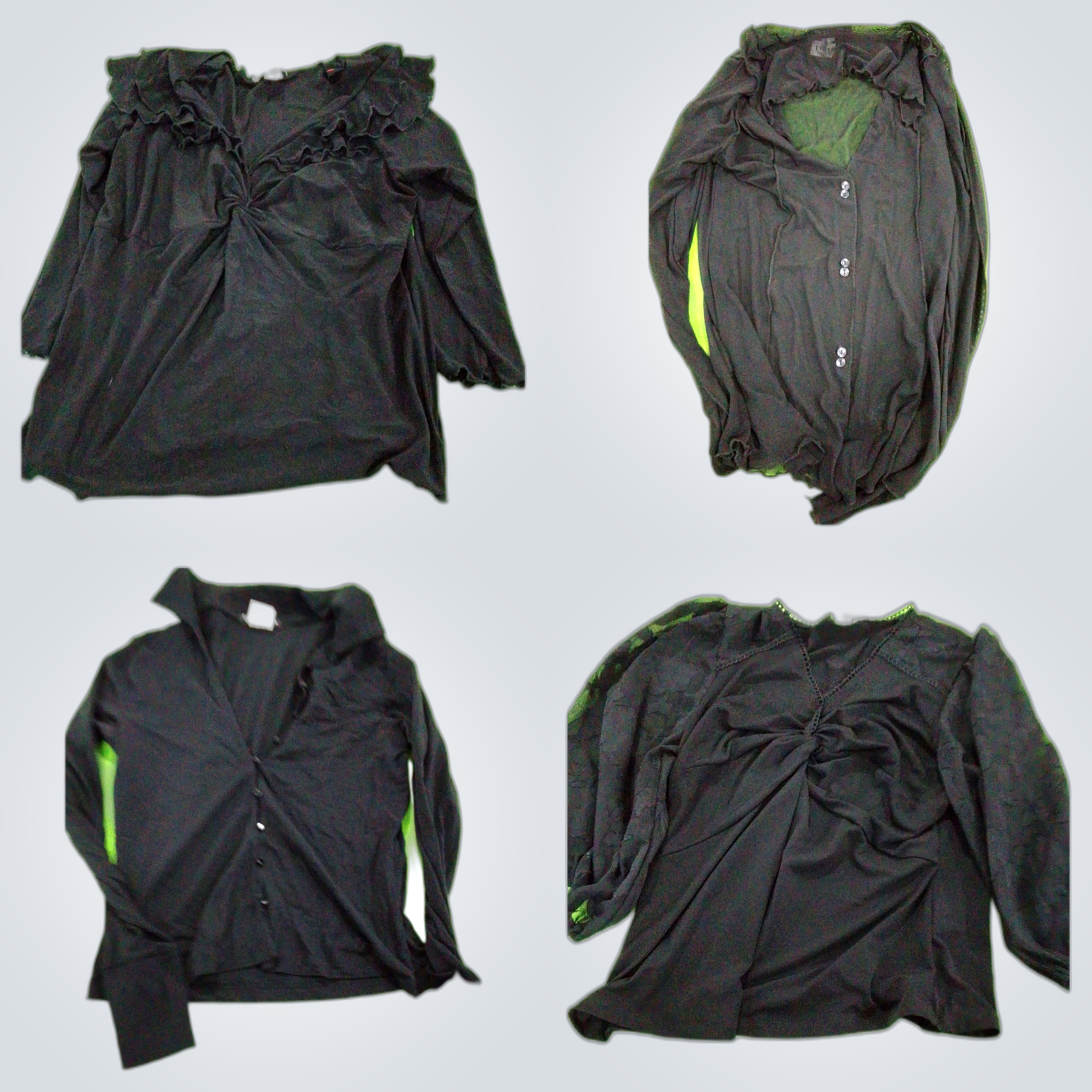 Y2K Blouses Long Sleeve