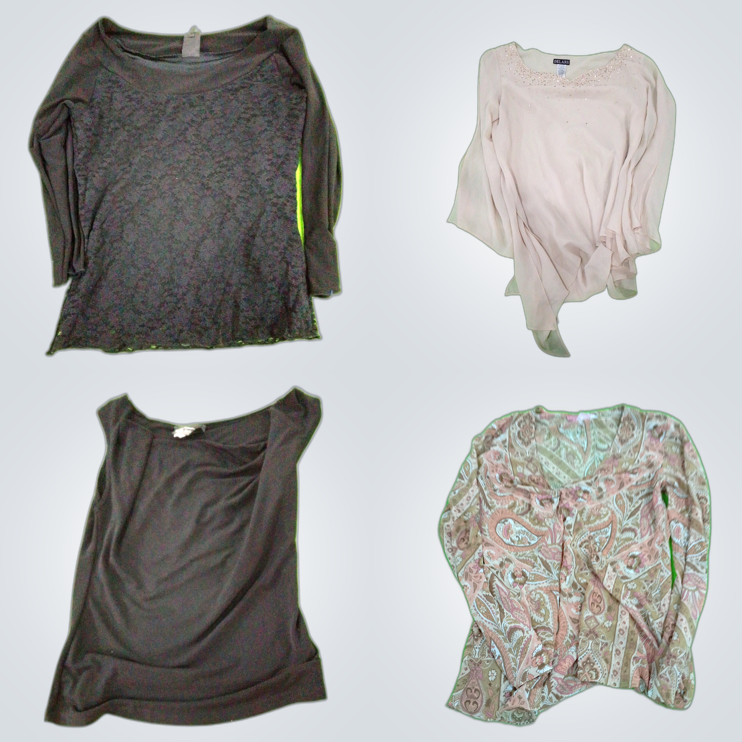 Y2K Blouses 5-Pack Bundle