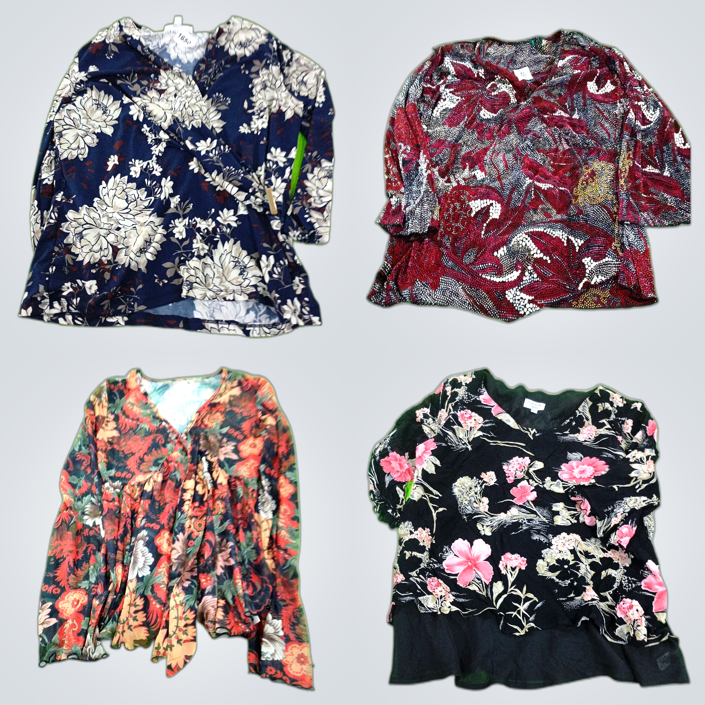Y2K Floral Blouses Bundle