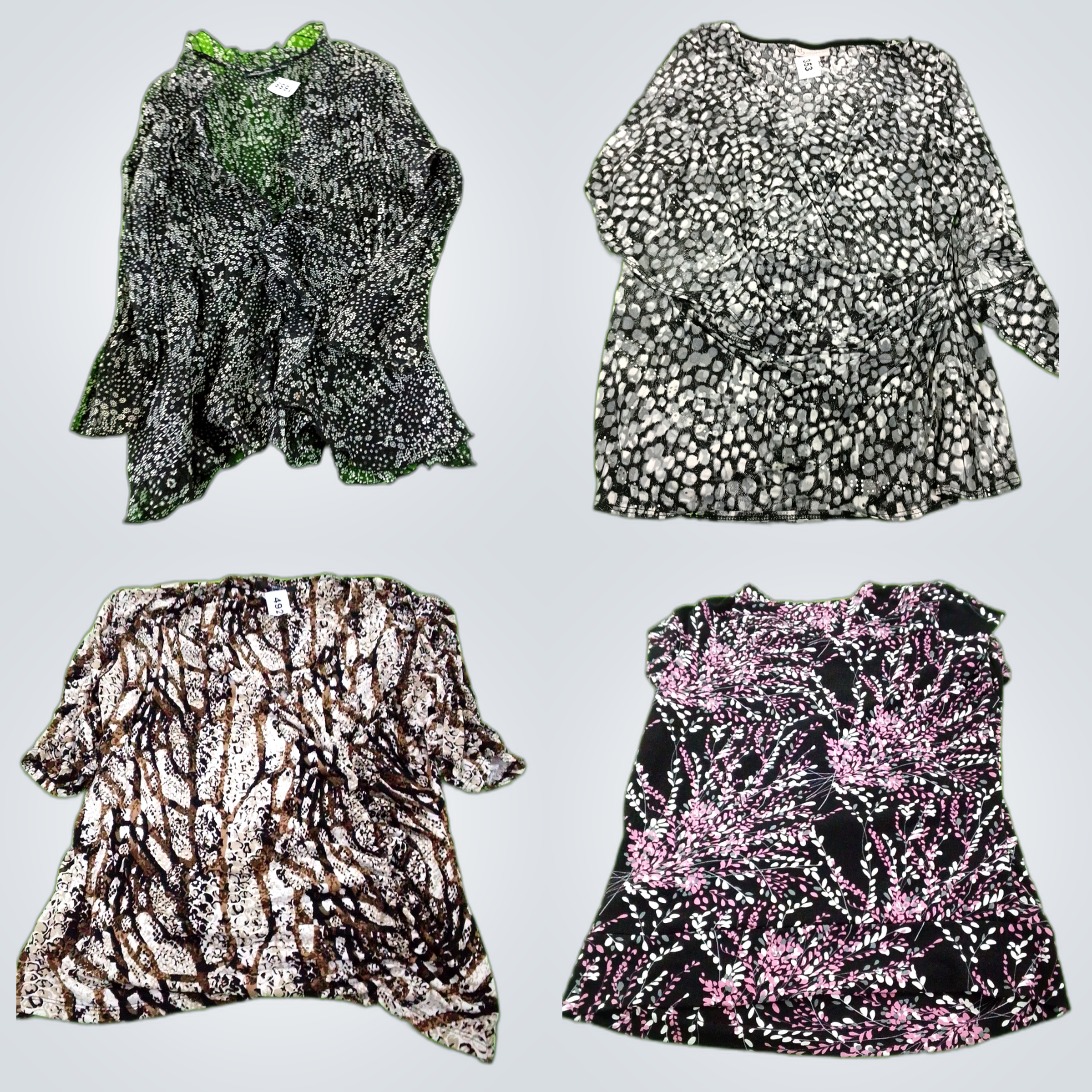 Y2K Blouses Floral Bundle