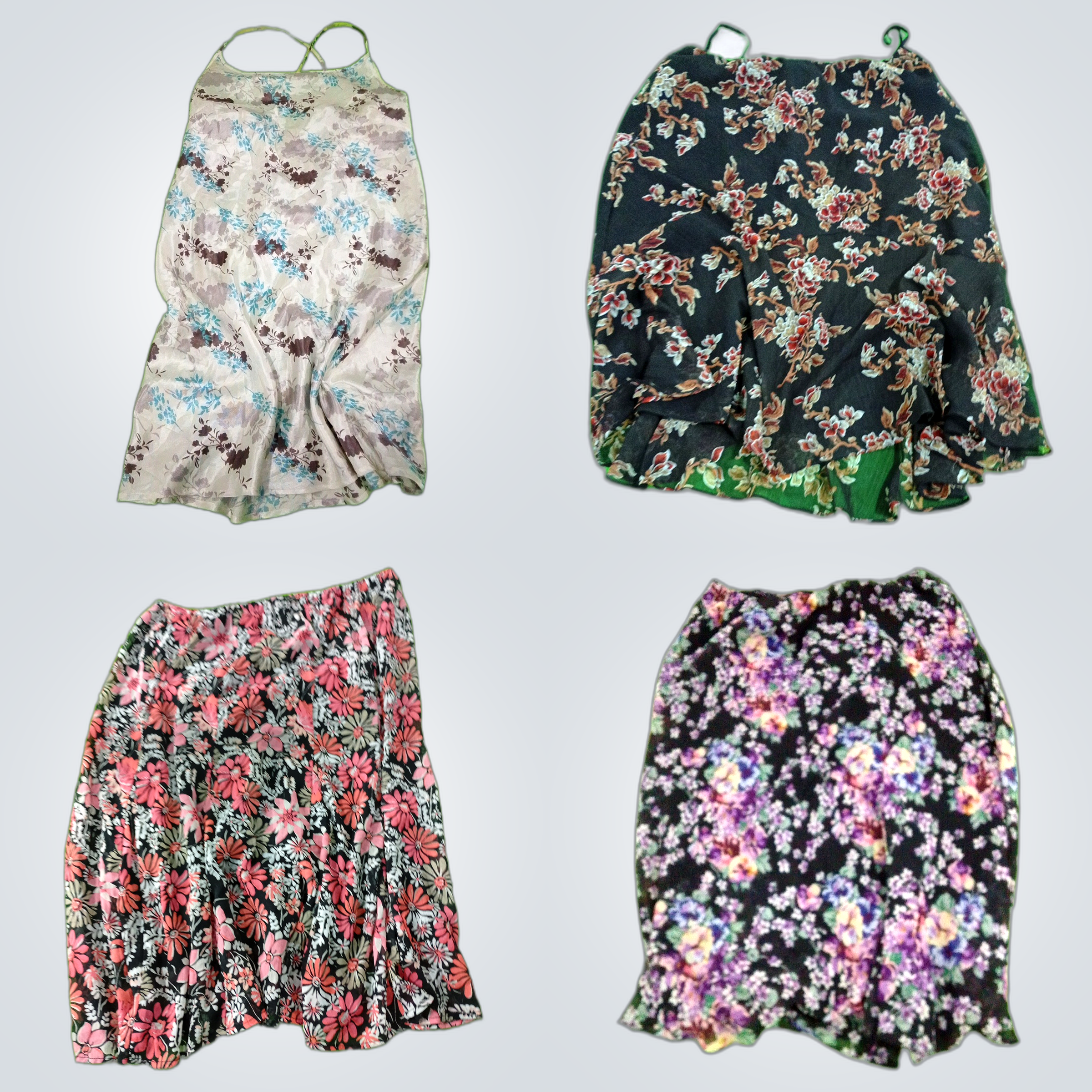 Y2K Floral Skirt Bundle