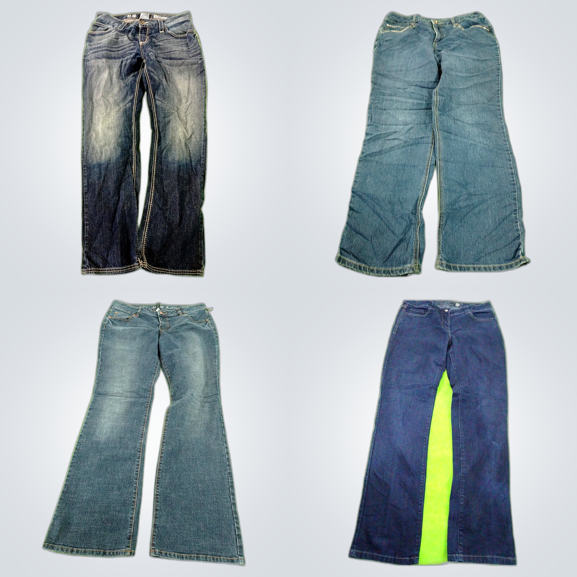 Y2K Slim Straight Jeans