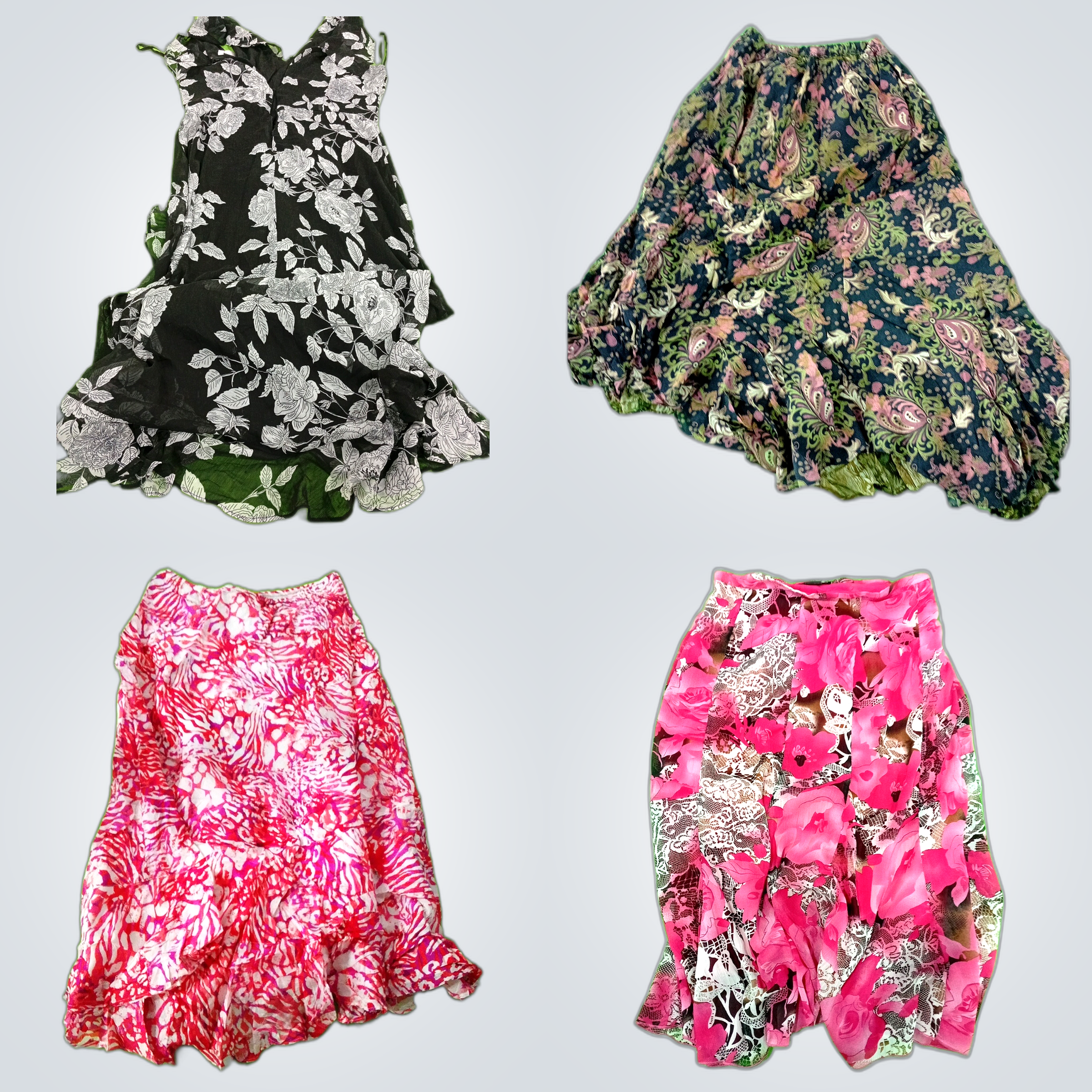 Y2K Floral Skirts Bundle