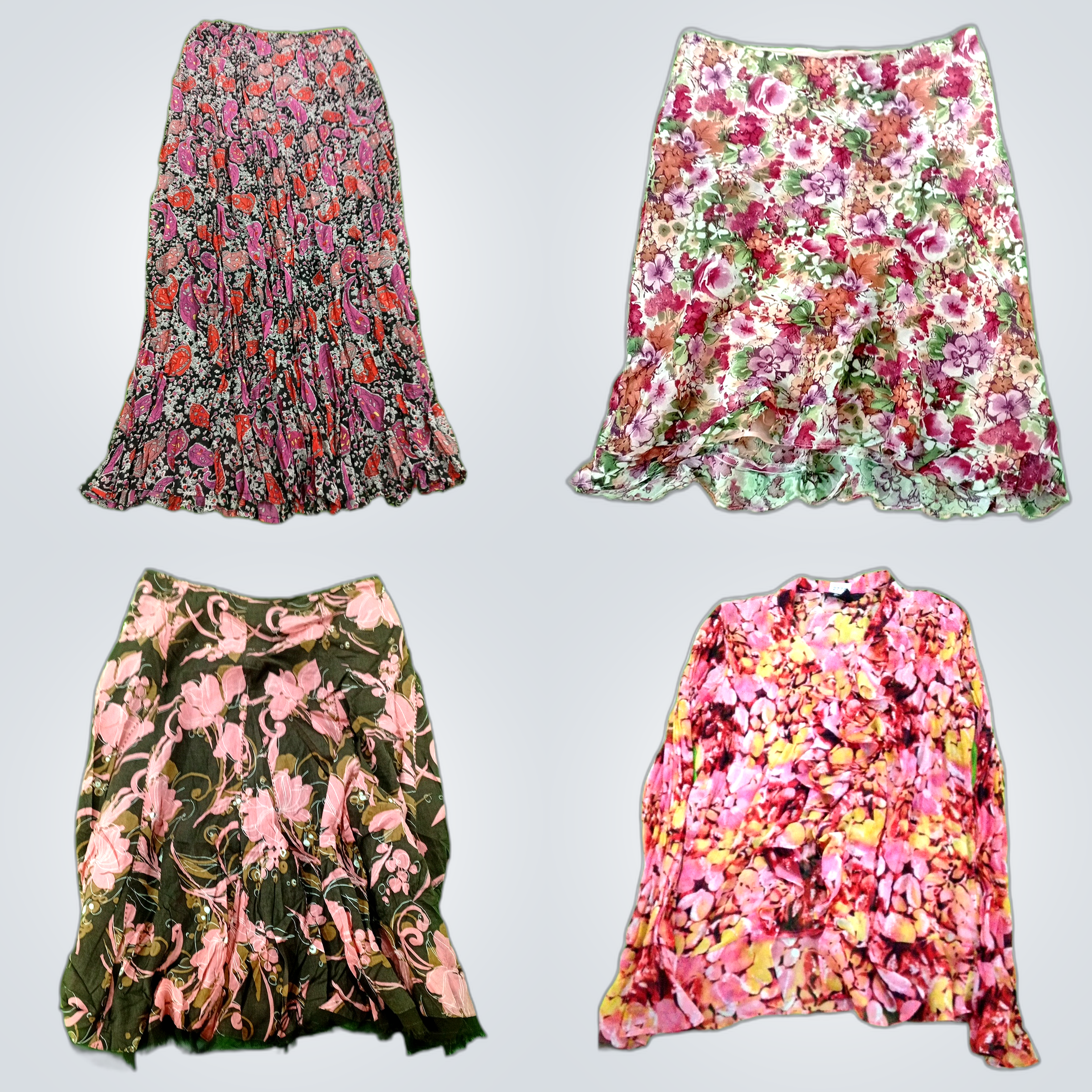 Y2K Floral Skirts Bundle