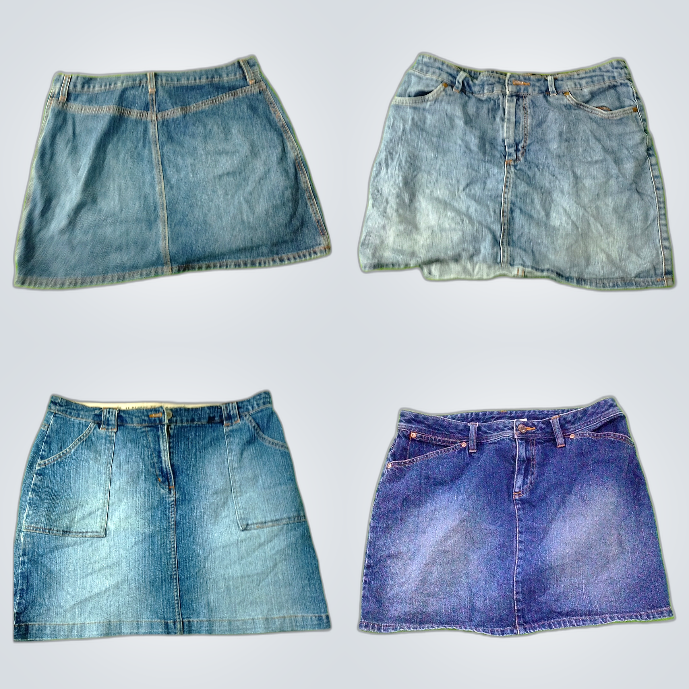 Y2K Denim Skirts Bundle