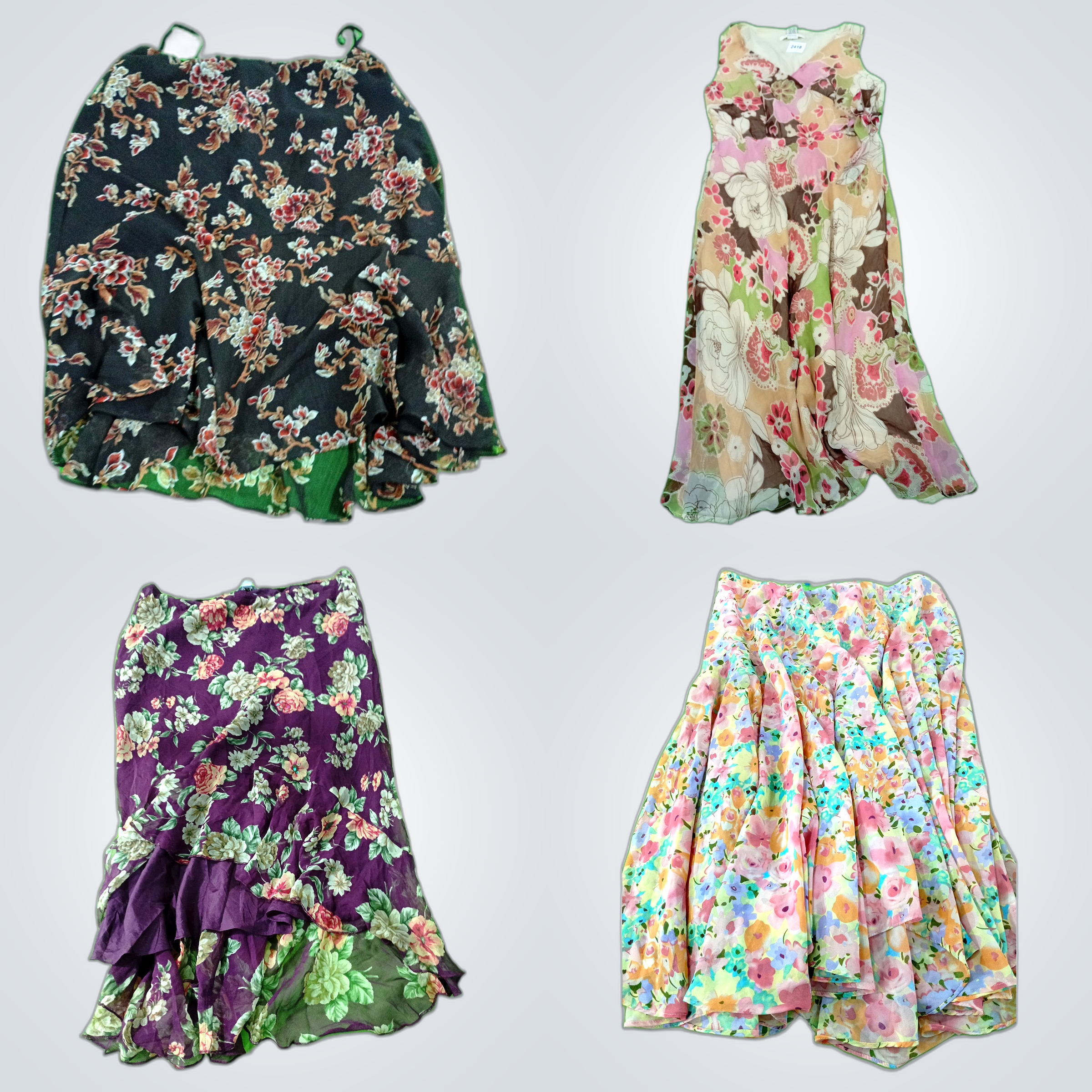 Y2K Floral Skirt Bundle