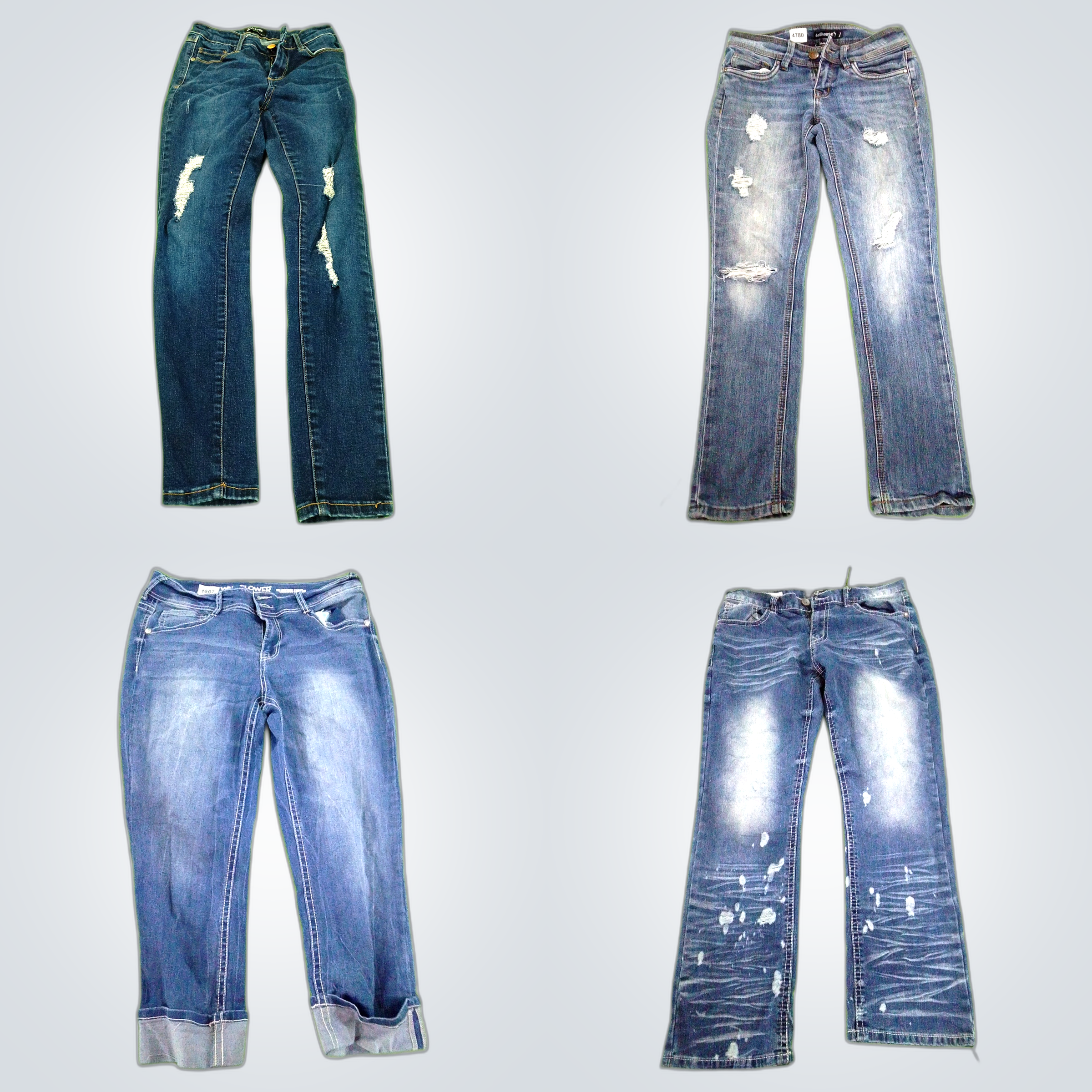 Pacotes de Jeans Denim