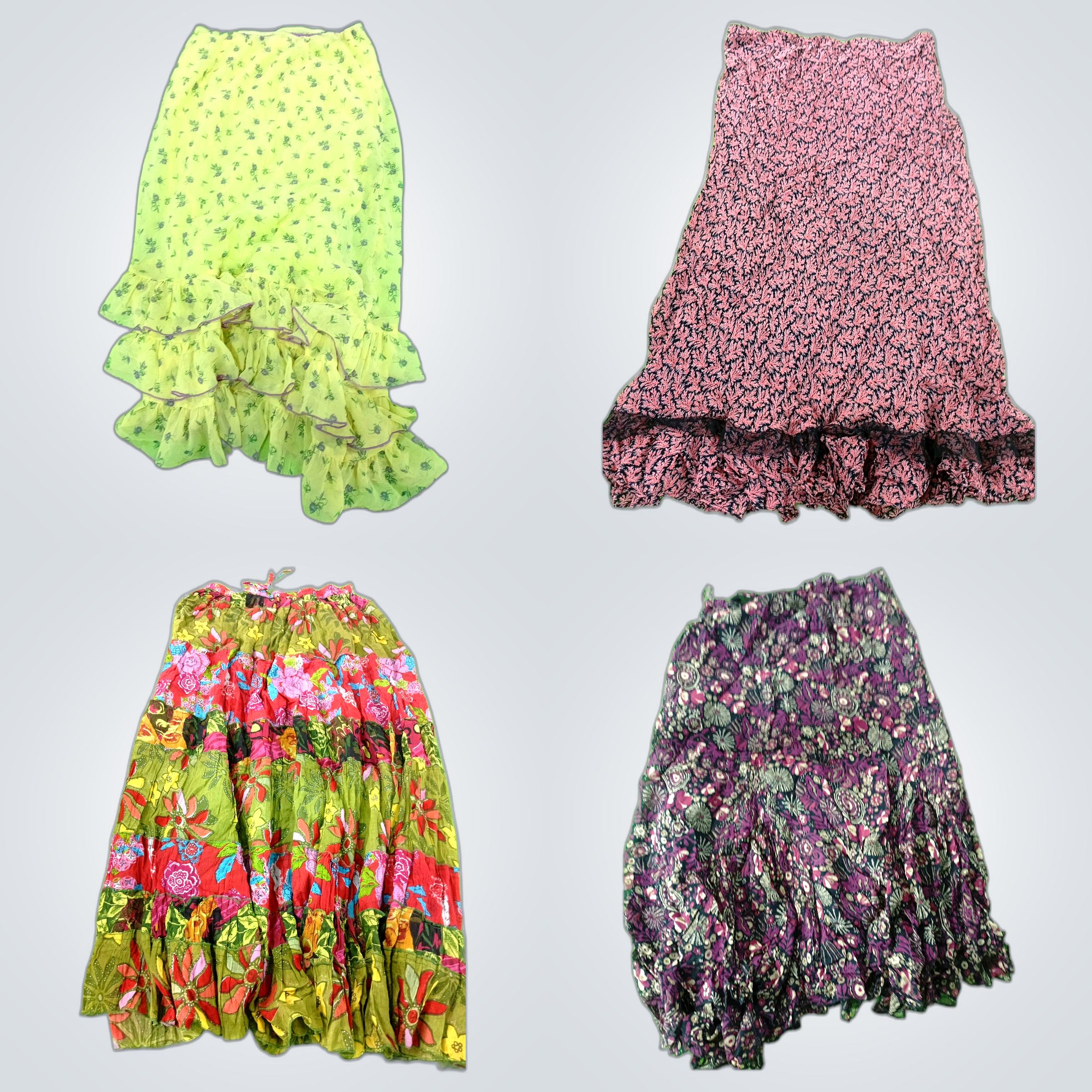 Y2k Floral skirts Bundles