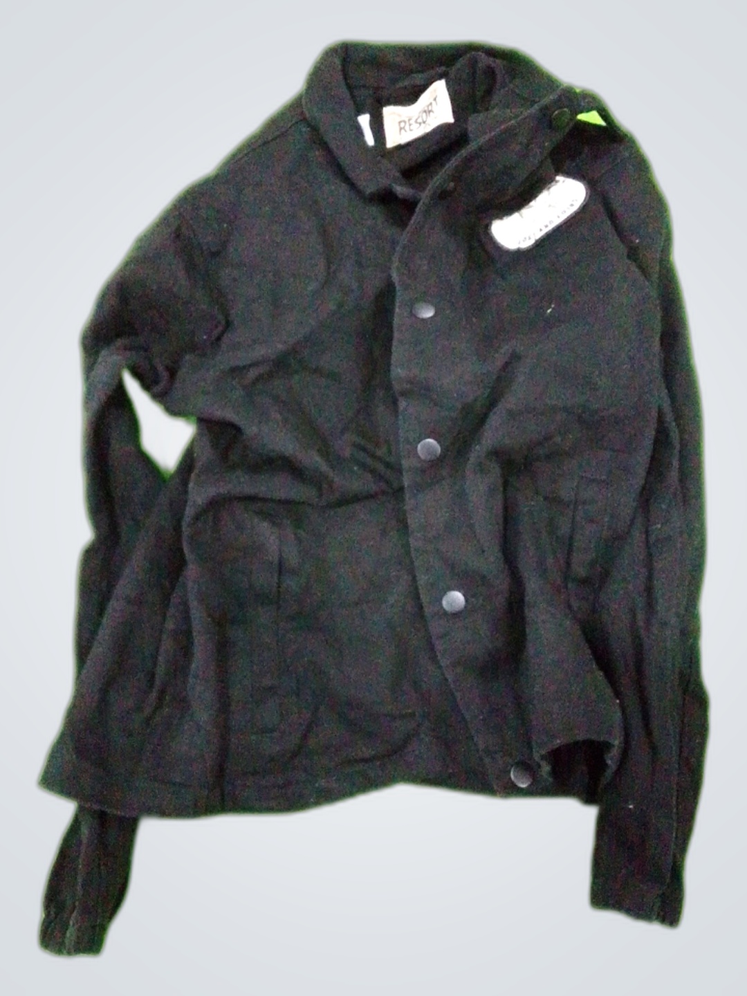 Resort Youth Black Workwear Jacket