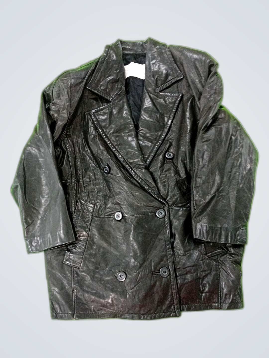 Weiss Black Leather Jacket
