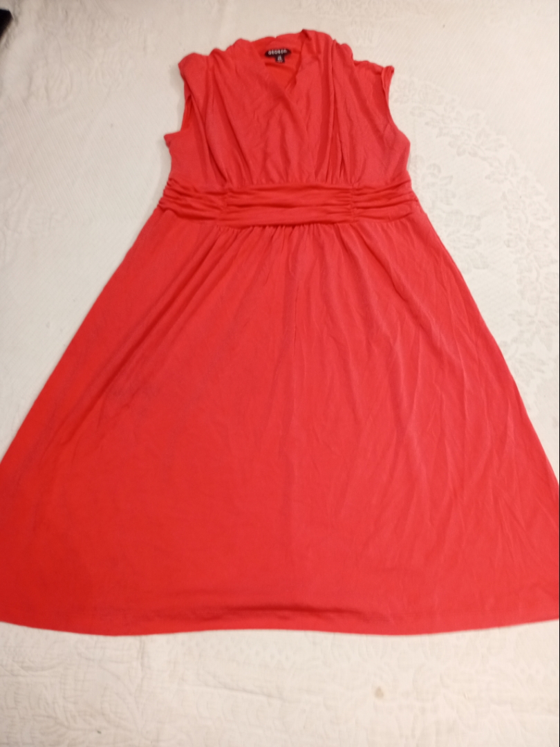 George Red Dress