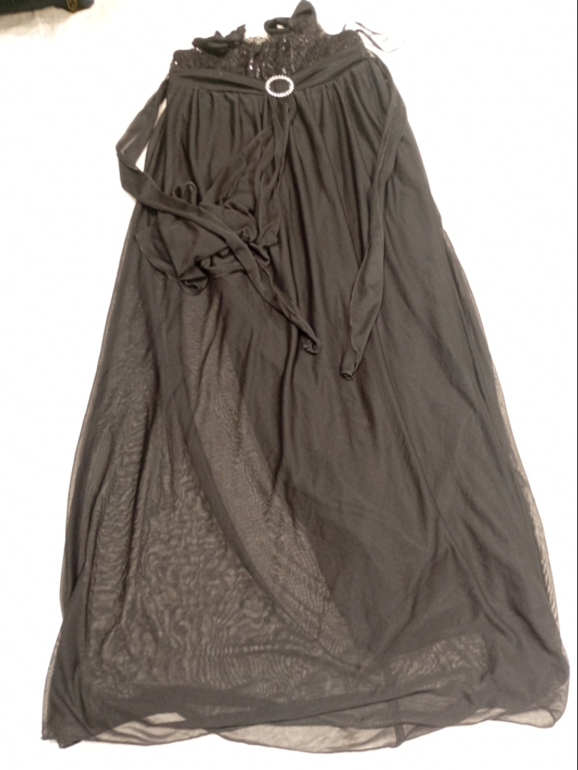 Amy's Closet Vestito Maxi Nero