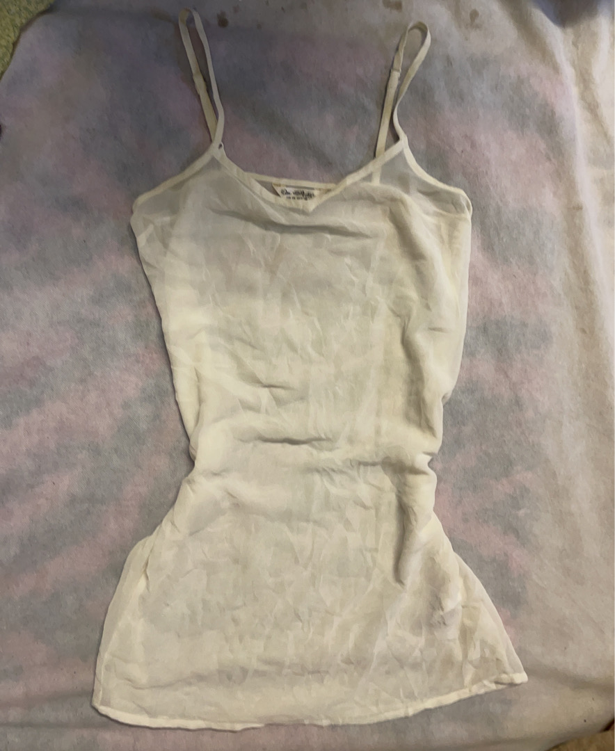 Dolce & Gabbana Damen Weißes Spaghetti-Top