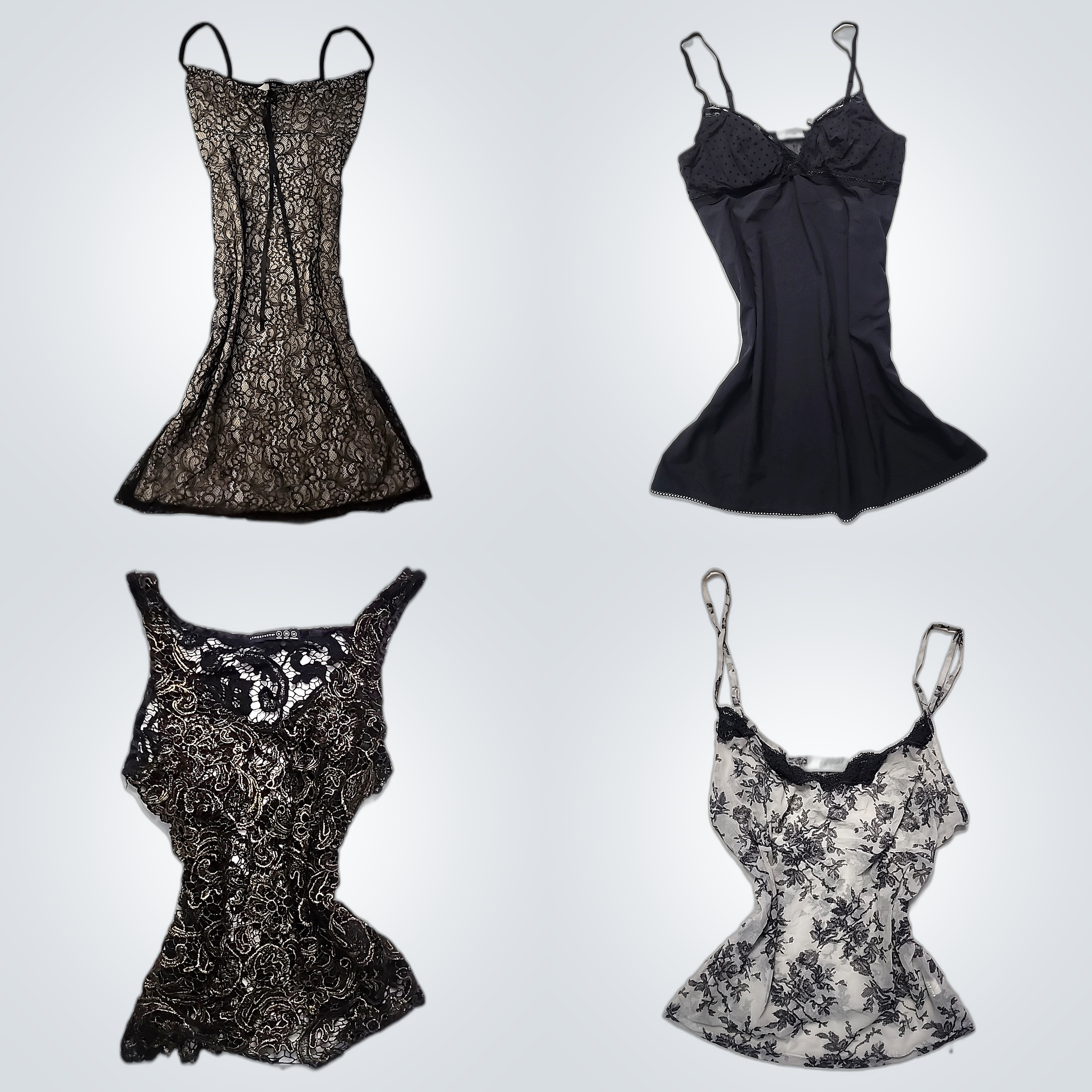 Y2K Lace Trim Camisoles