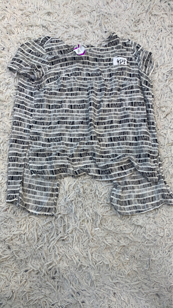 Old Navy Striped Short Sleeve Top