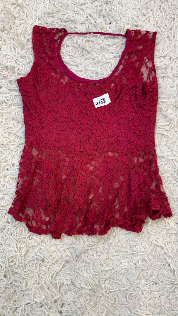 Camiseta de encaje de Wet Seal